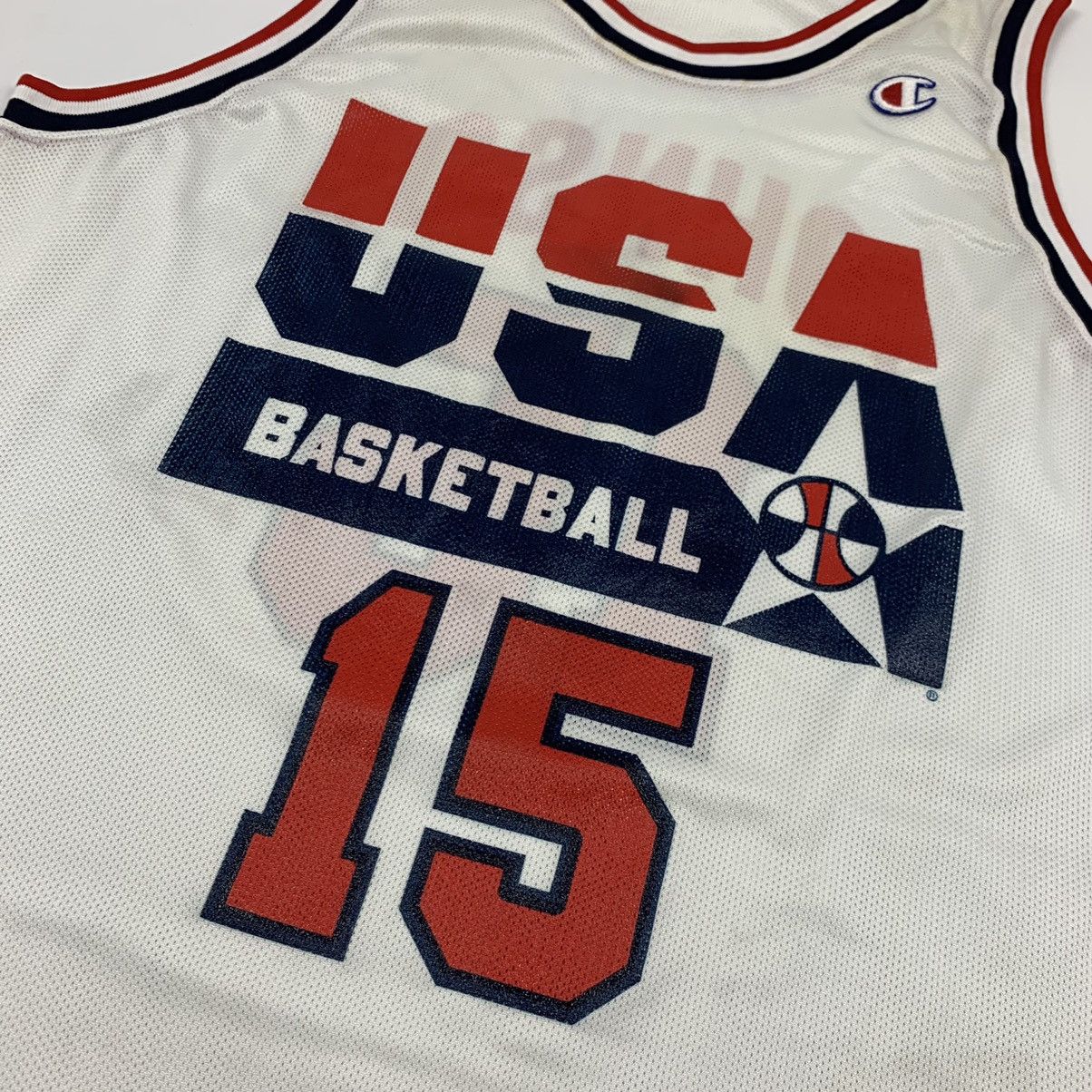 NBA Vintage Earvin Magic Johnson USA Basketball Team Jersey Size US XL / EU 56 / 4 - 4 Thumbnail