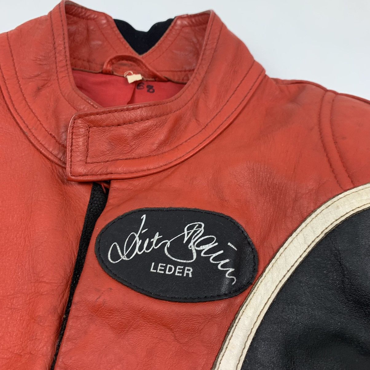 Harley Davidson Vintage Motorcycles Leather Harley Davidson Style Jacket Size US M / EU 48-50 / 2 - 7 Thumbnail