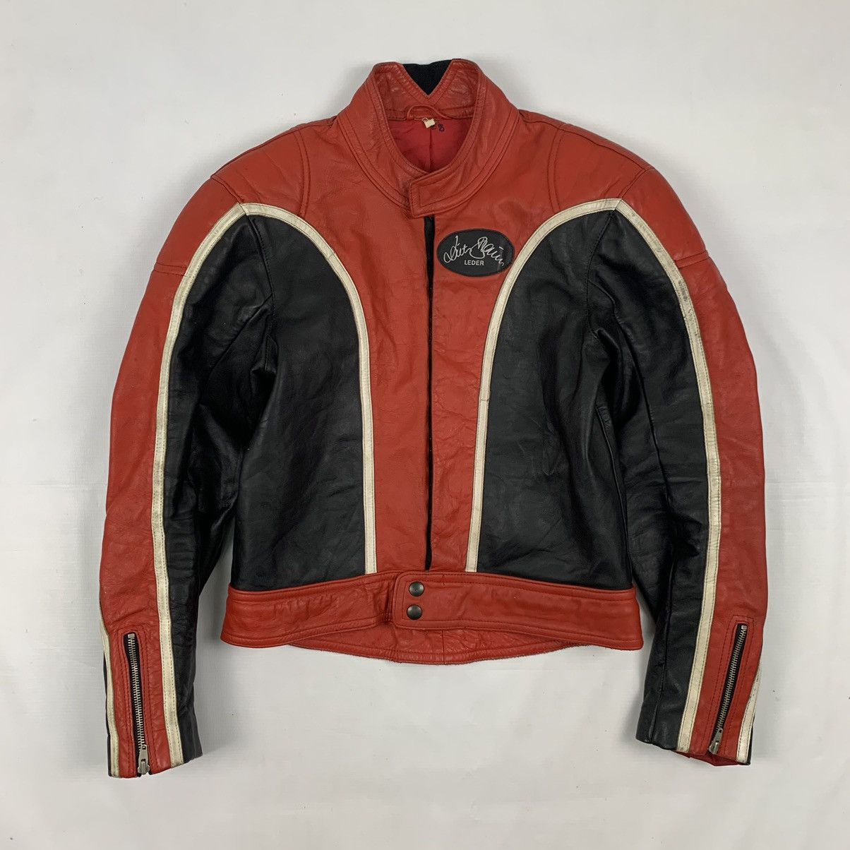 Harley Davidson Vintage Motorcycles Leather Harley Davidson Style Jacket Size US M / EU 48-50 / 2 - 1 Thumbnail