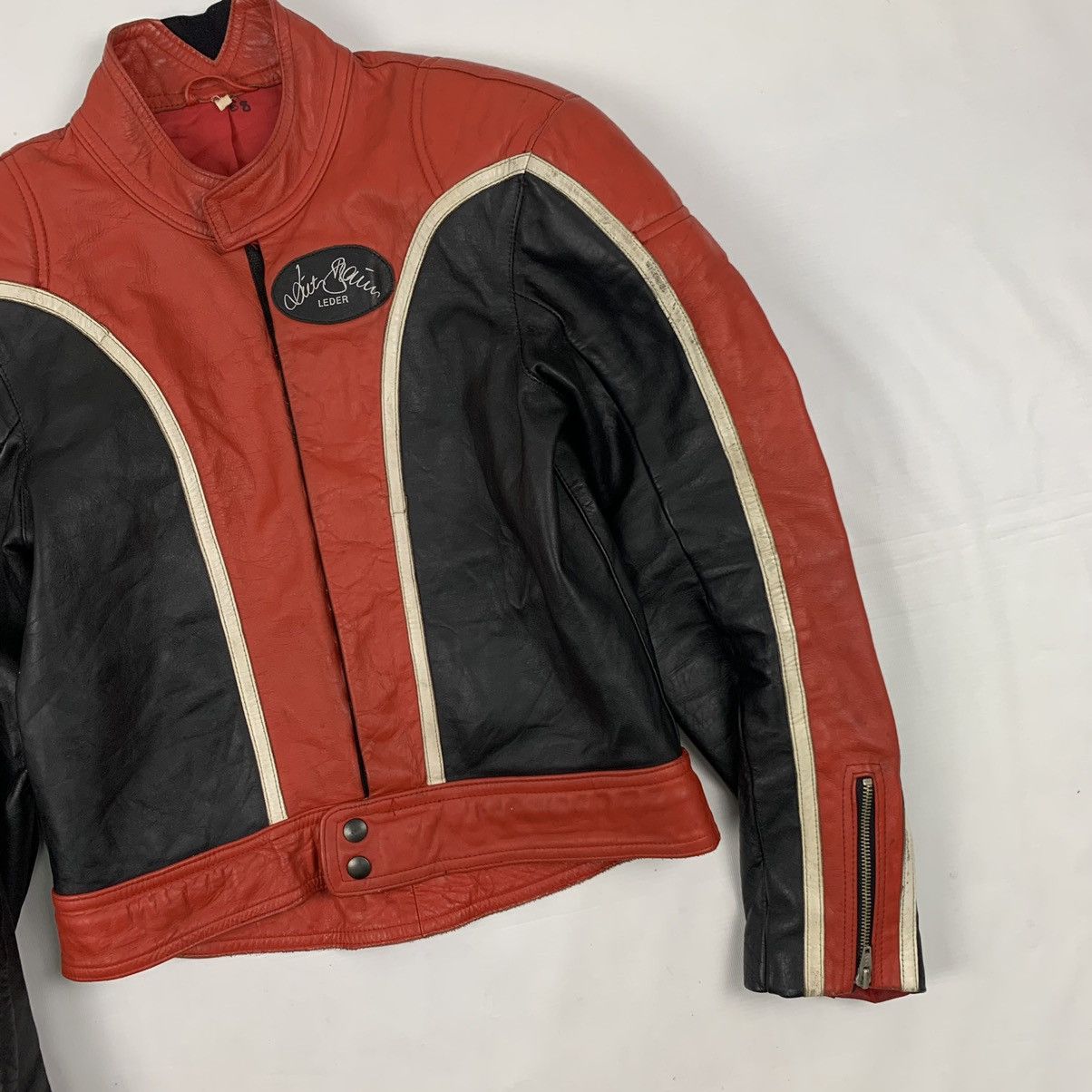 Harley Davidson Vintage Motorcycles Leather Harley Davidson Style Jacket Size US M / EU 48-50 / 2 - 3 Thumbnail