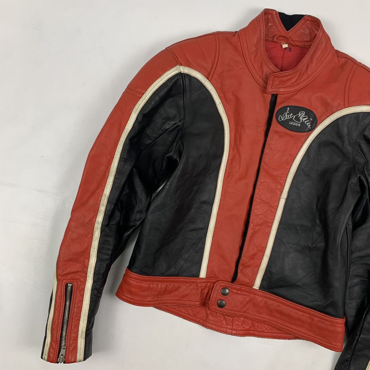 Harley Davidson Vintage Motorcycles Leather Harley Davidson Style Jacket Size US M / EU 48-50 / 2 - 2 Thumbnail