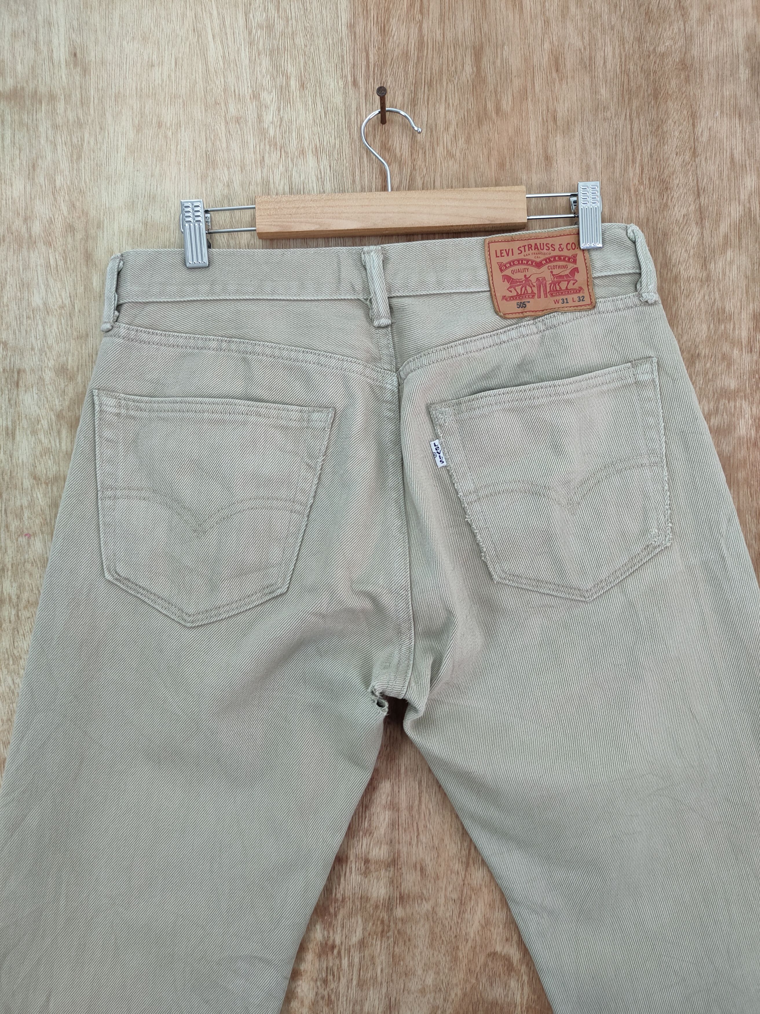 Levi's 505 Levis vintage streetwear casual #46-284A Size US 31 - 8 Thumbnail