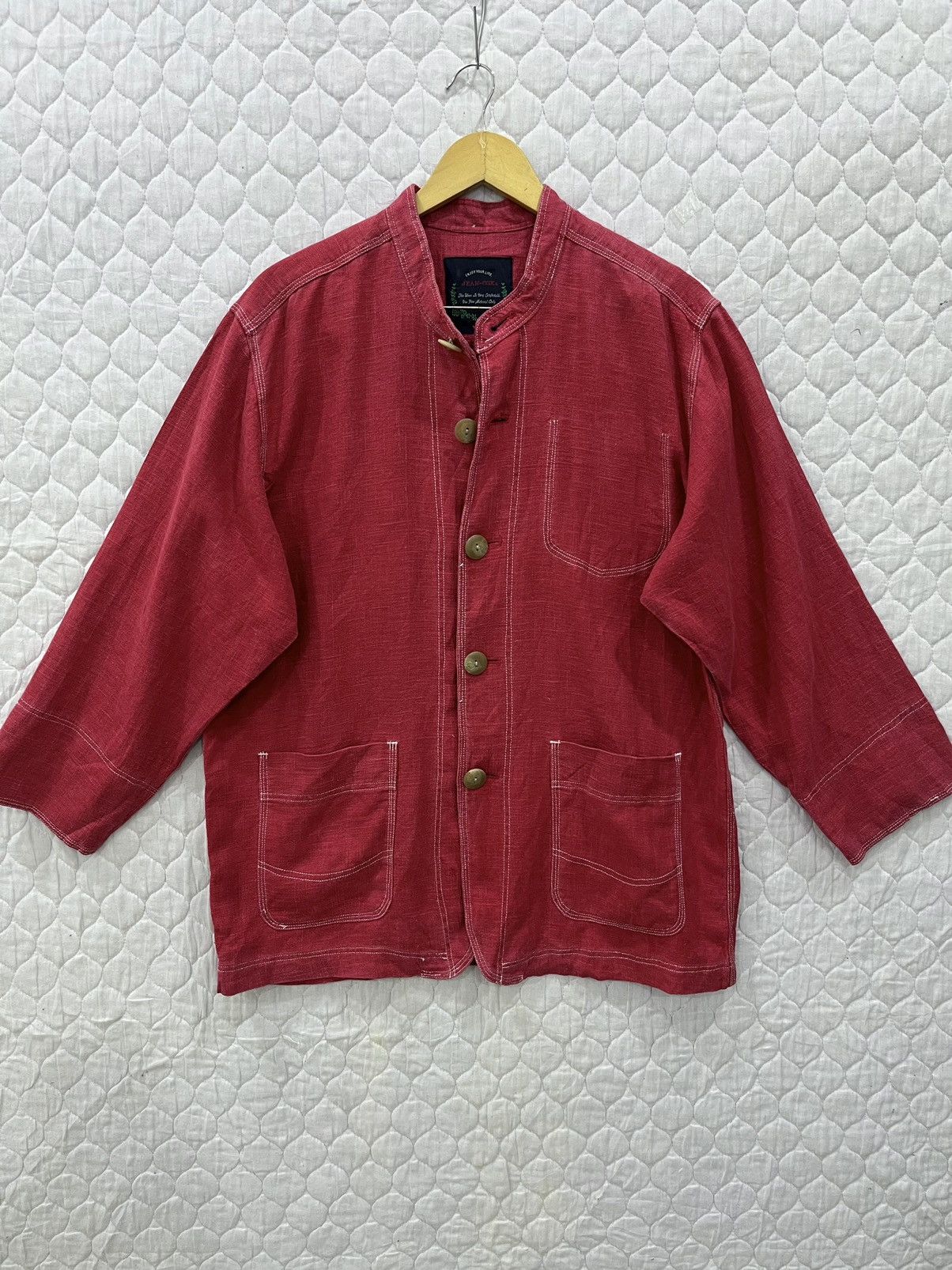 Japanese Brand × Vintage (Dd). JEAN COX BUTTON JACKET Size US L / EU 52-54 / 3 - 1 Thumbnail