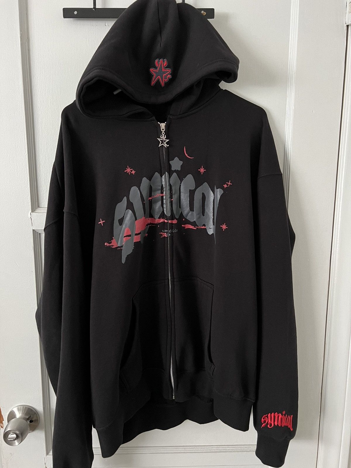 Streetwear Synical Zip Up Hoodie | Grailed