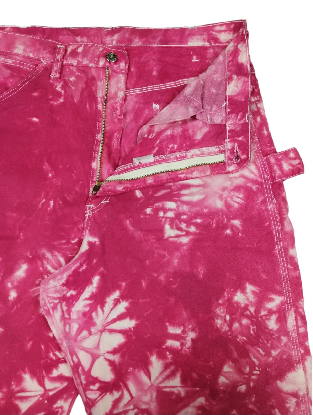 Pointer 🔥American Vintage 1970's Pointer Brand Custom Tie Dye Work Size US 35 - 8 Thumbnail