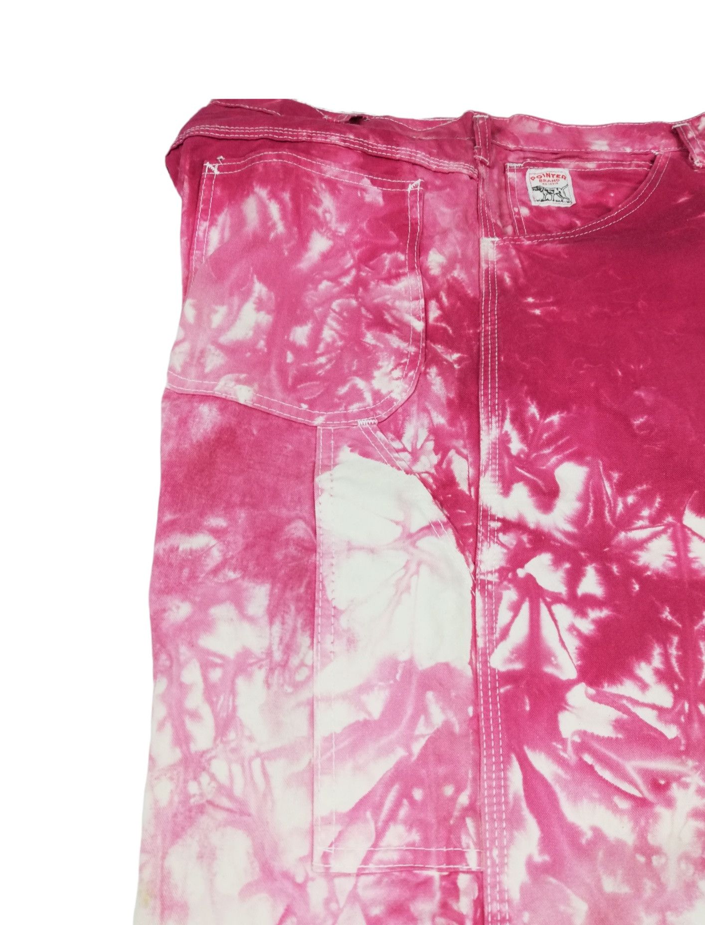 Pointer 🔥American Vintage 1970's Pointer Brand Custom Tie Dye Work Size US 35 - 23 Thumbnail
