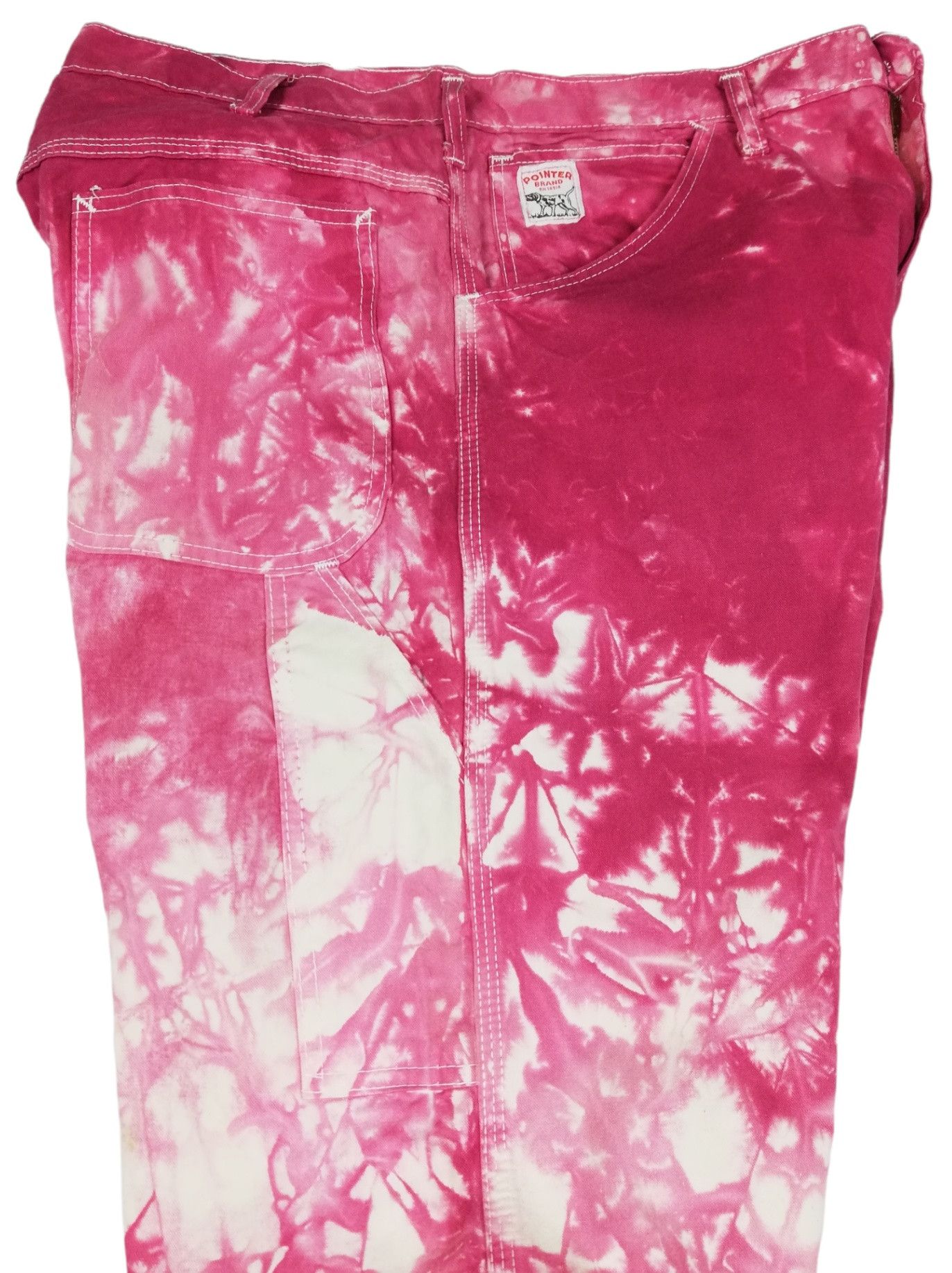 Pointer 🔥American Vintage 1970's Pointer Brand Custom Tie Dye Work Size US 35 - 22 Thumbnail