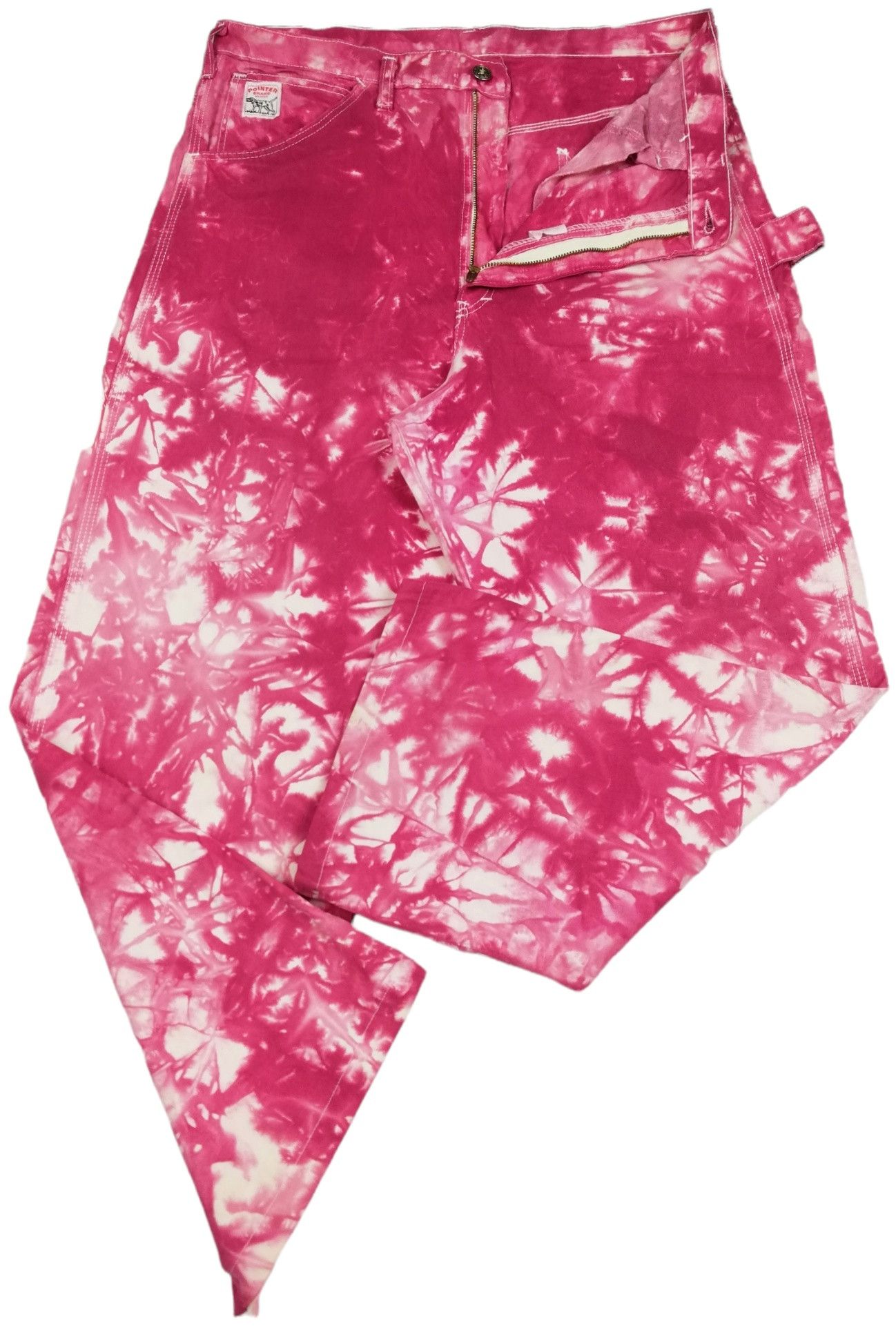 Pointer 🔥American Vintage 1970's Pointer Brand Custom Tie Dye Work Size US 35 - 5 Thumbnail