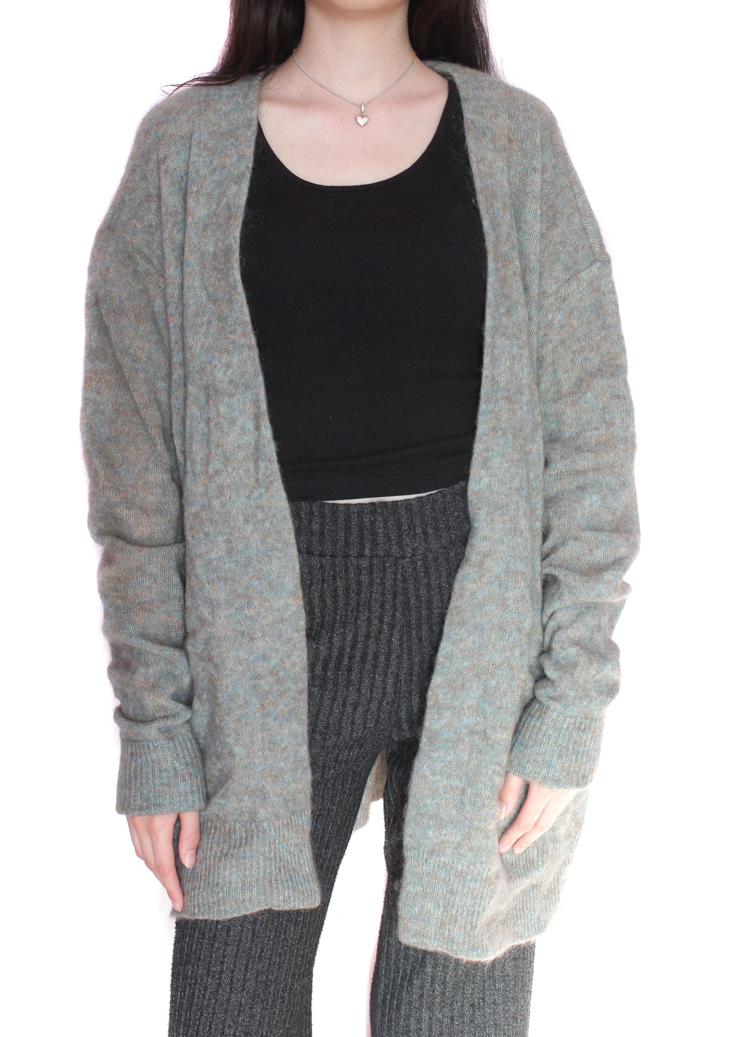 Acne Studios Raya SH Mohair PAW13 Women's Cardigan Size ONE SIZE - 2 Thumbnail