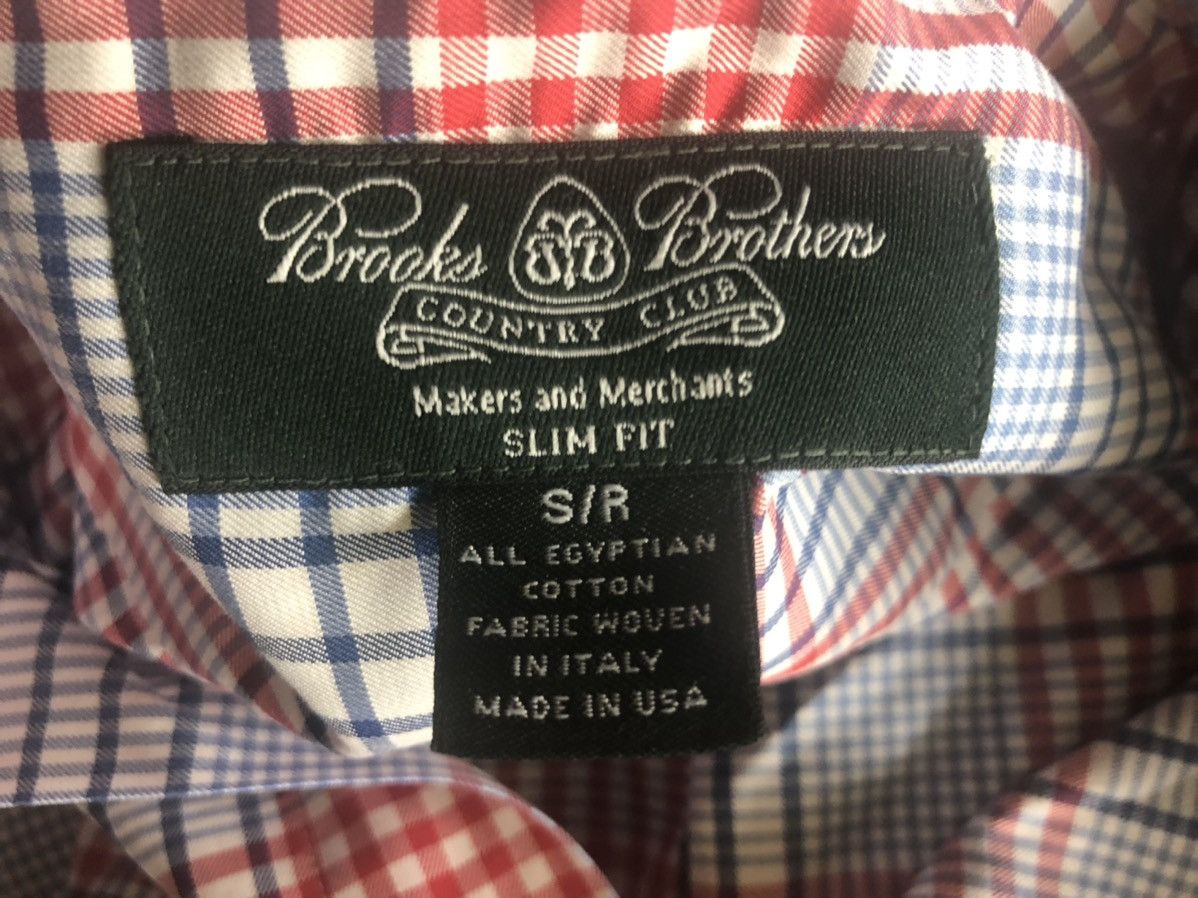 Brooks Brothers Brooks Brothers 🇺🇸 Red/White/Blue Egyptian Cotton Oxford S Size US S / EU 44-46 / 1 - 2 Thumbnail