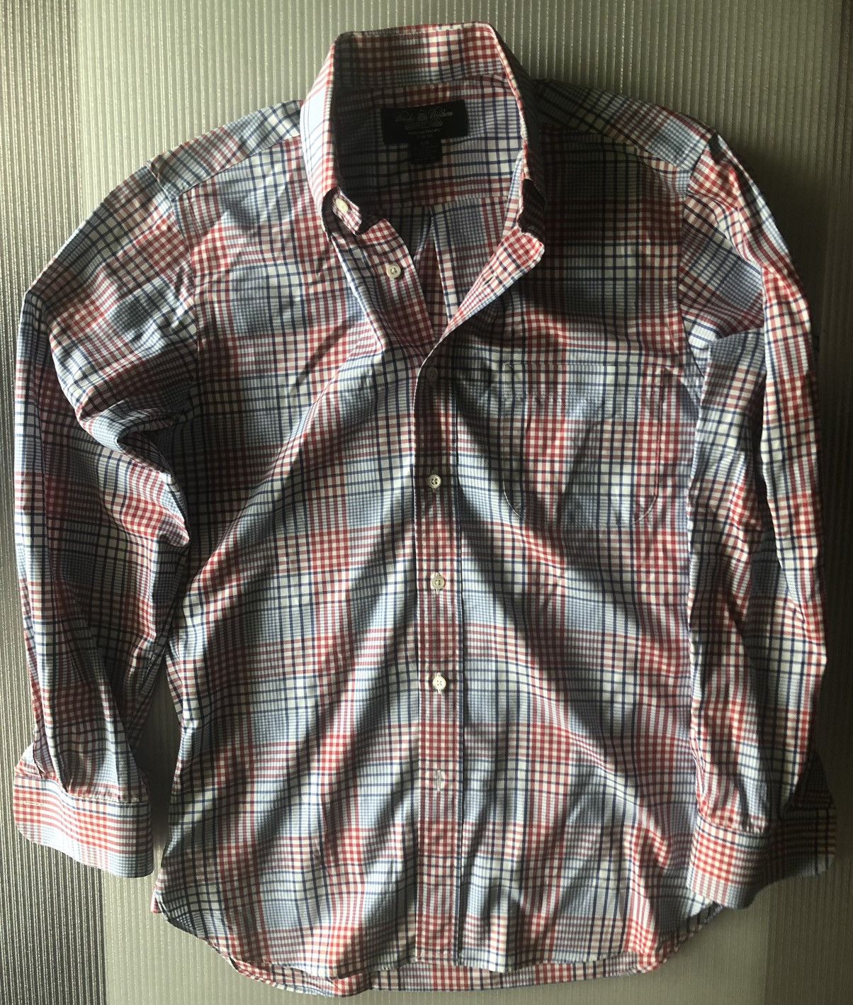 Brooks Brothers Brooks Brothers 🇺🇸 Red/White/Blue Egyptian Cotton Oxford S Size US S / EU 44-46 / 1 - 6 Thumbnail
