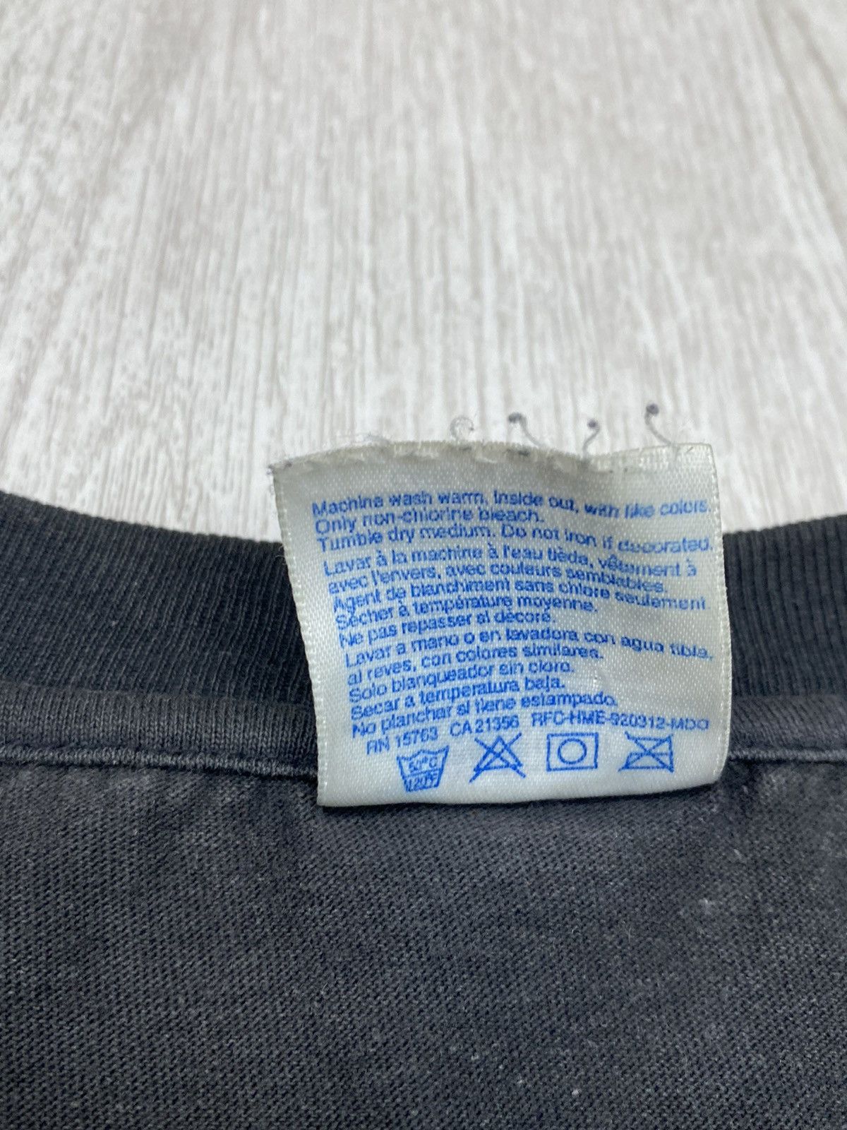 Vintage Vintage Single stitch Washed Snap on Tee Eagle made in Usa Size US S / EU 44-46 / 1 - 9 Thumbnail