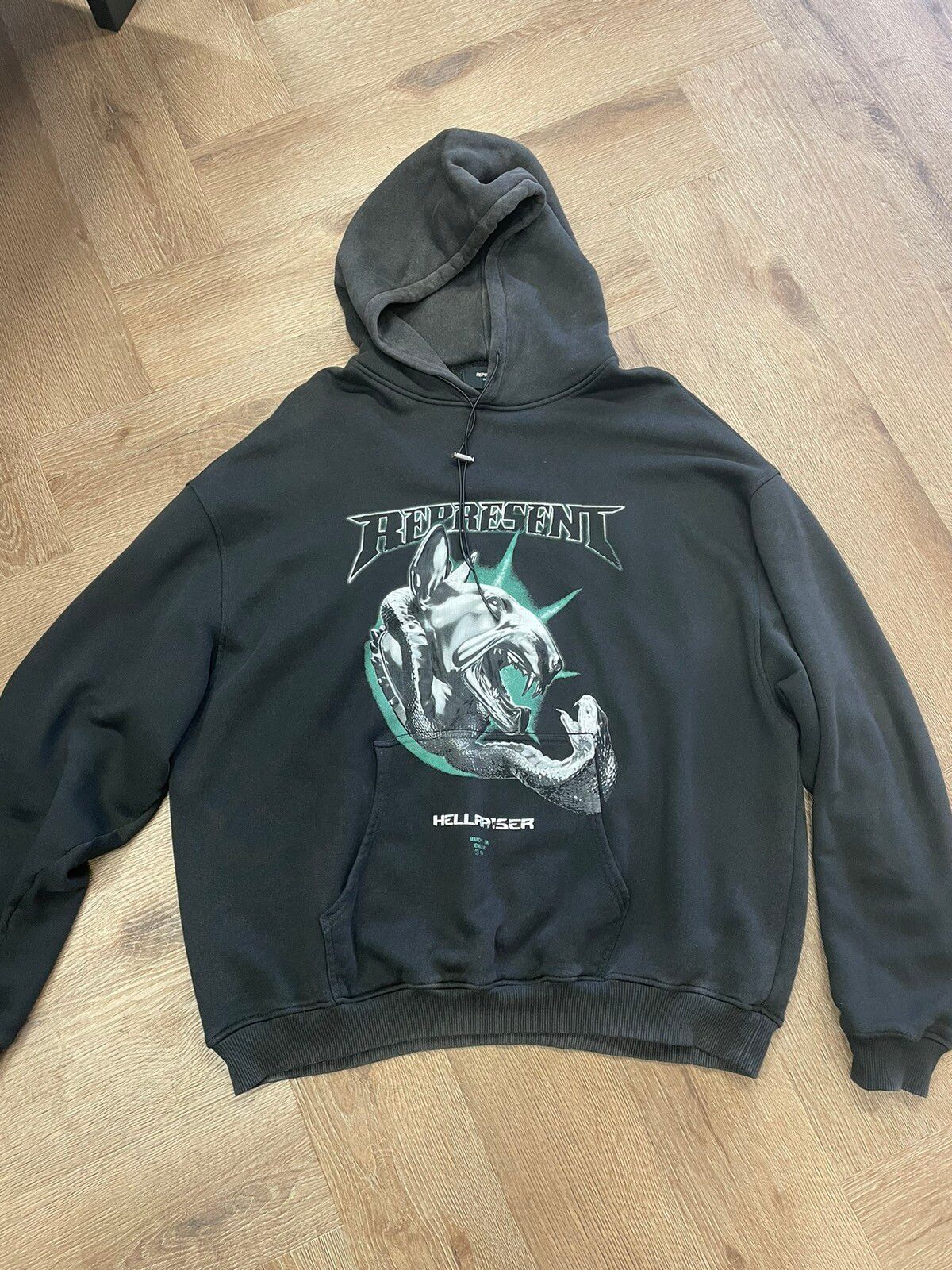Represent Clo. Hellraiser hoodie XL represent | Grailed