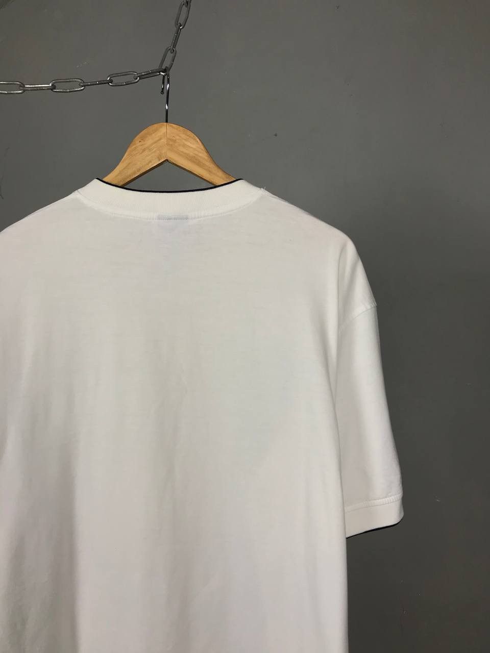 Nike × Vintage Nike swoosh streetwear vintage center logo tee Size US XXL / EU 58 / 5 - 8 Thumbnail