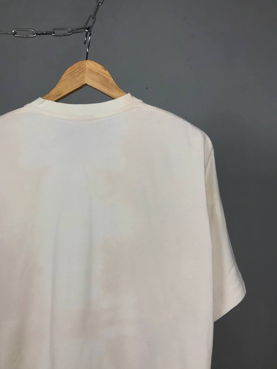 Nike × Vintage Nike swoosh streetwear vintage faded tee Size US L / EU 52-54 / 3 - 5 Thumbnail