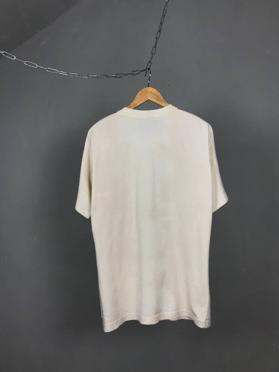 Nike × Vintage Nike swoosh streetwear vintage faded tee Size US L / EU 52-54 / 3 - 4 Thumbnail