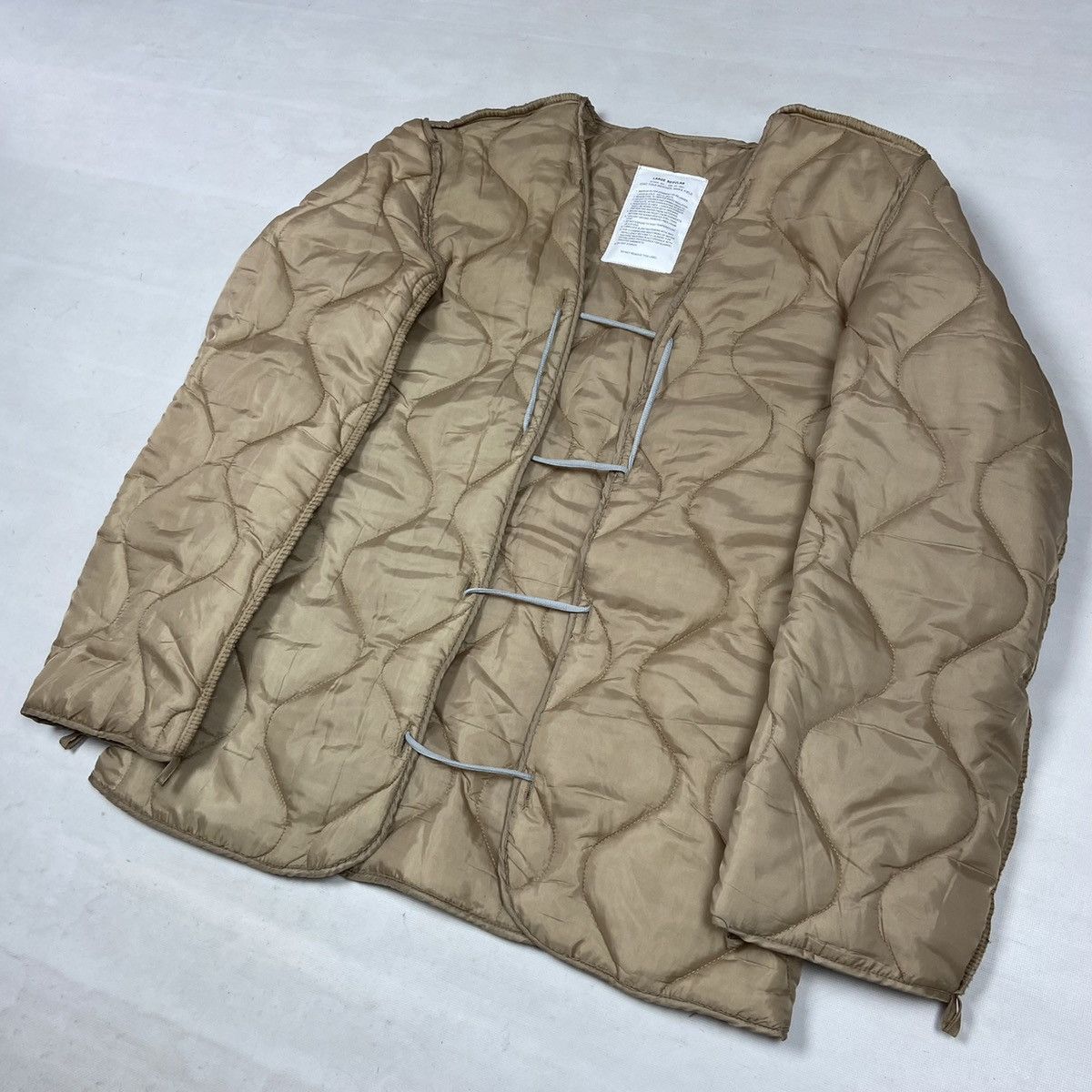 Vintage 1990s BONDAGE LINER OVERSIZED TACTICAL NYLON JACKET - № 2104 Size US L / EU 52-54 / 3 - 5 Thumbnail