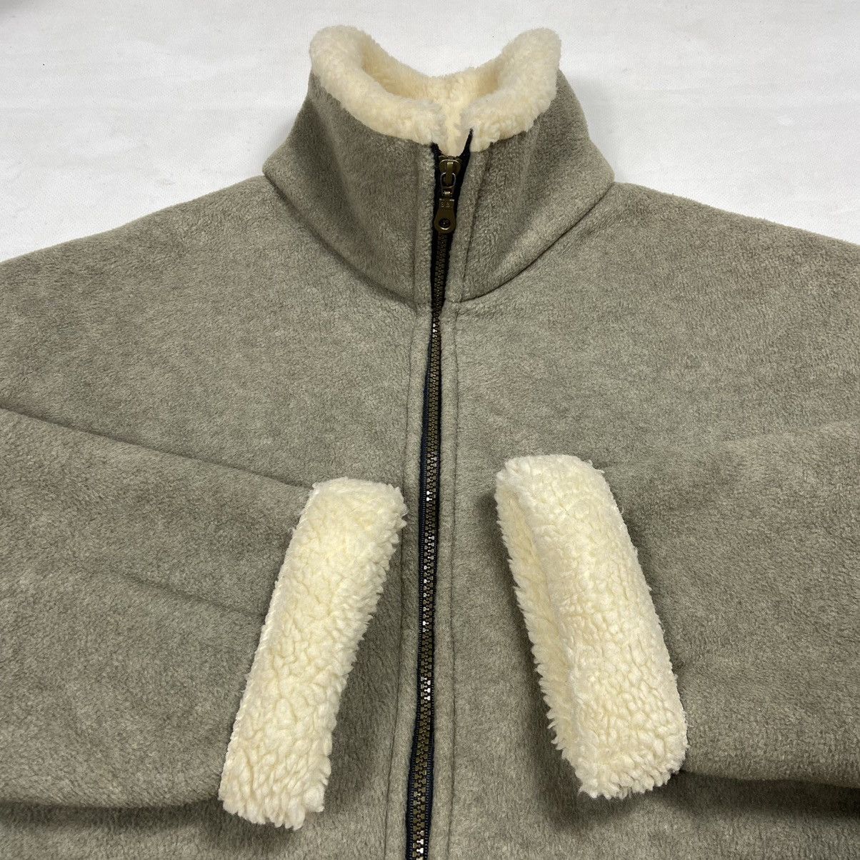 Vintage 1990s AMAZING TEDDY SHERPA JACKET - MADE IN U.K. - № 2107 Size US L / EU 52-54 / 3 - 5 Thumbnail