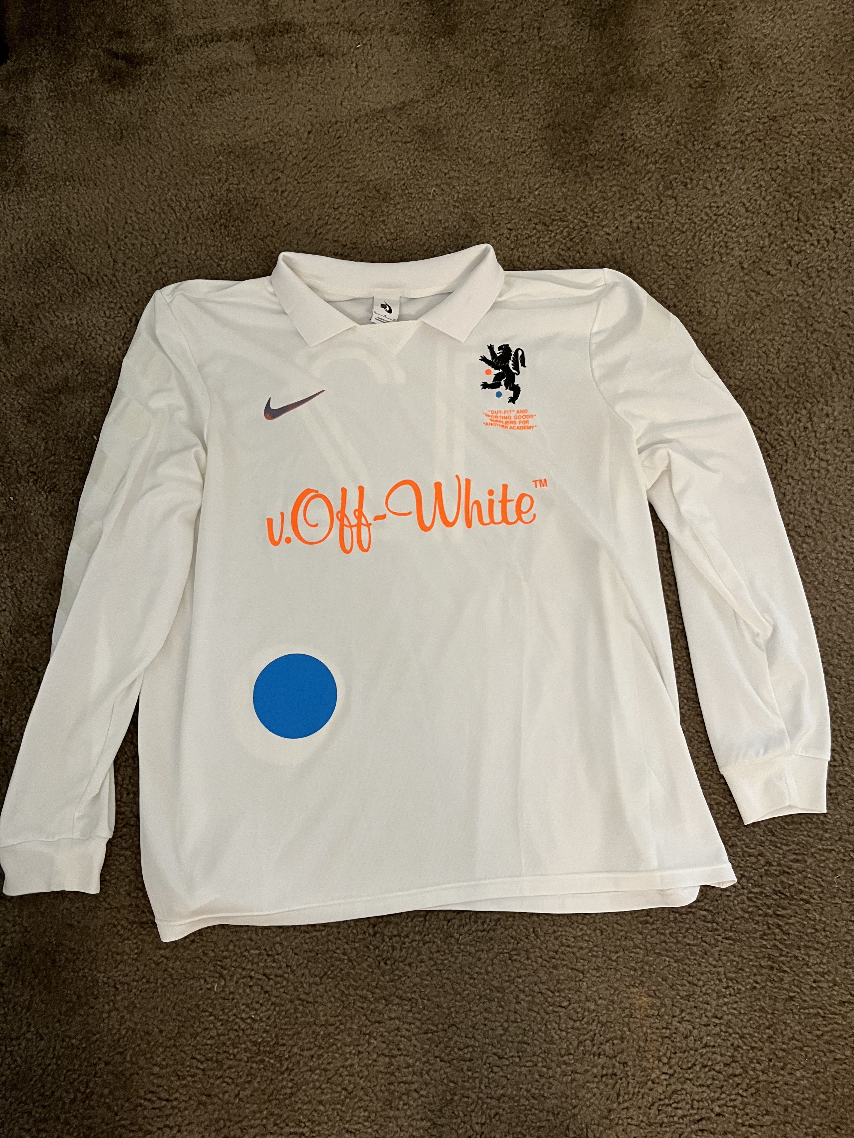 Nike Off White Mercurial Nrg Fb Jersey | Grailed