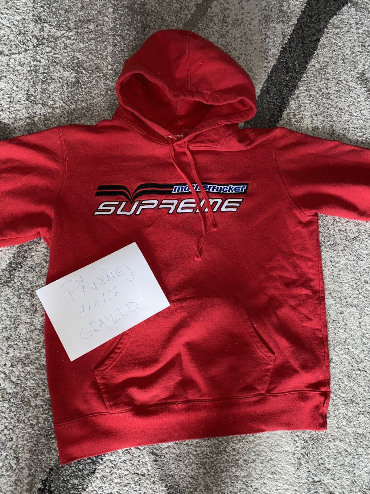 Supreme Motherfucker Supreme Hoodie | Grailed
