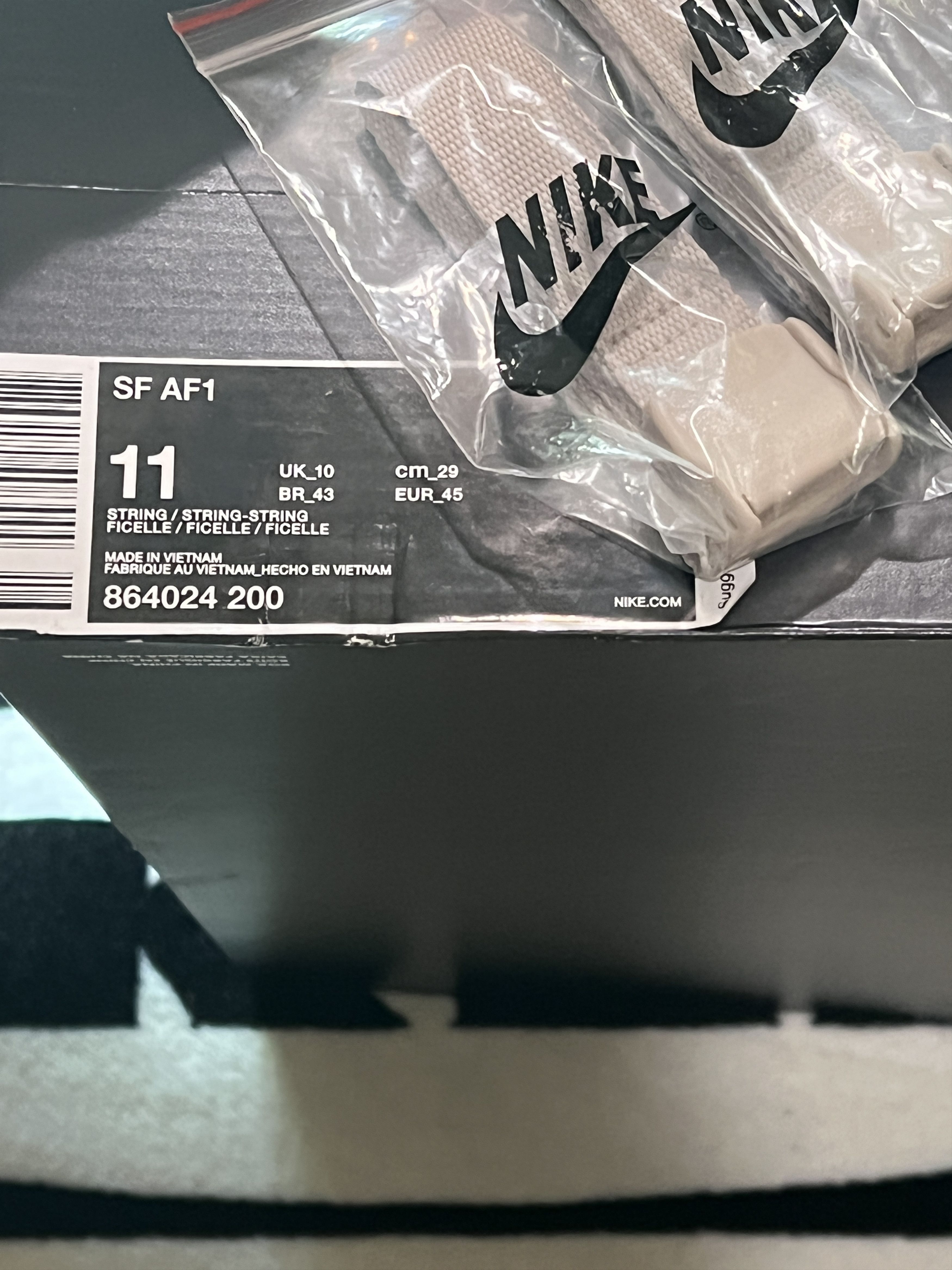 Nike SF-AF1 High Light Bone Size US 11 / EU 44 - 8 Thumbnail