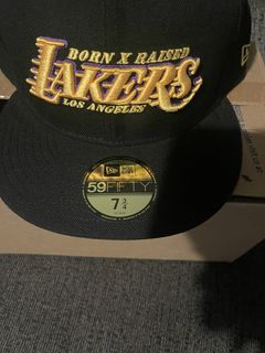 Los Angeles Lakers New Era Born x Raised T-Shirt - Black