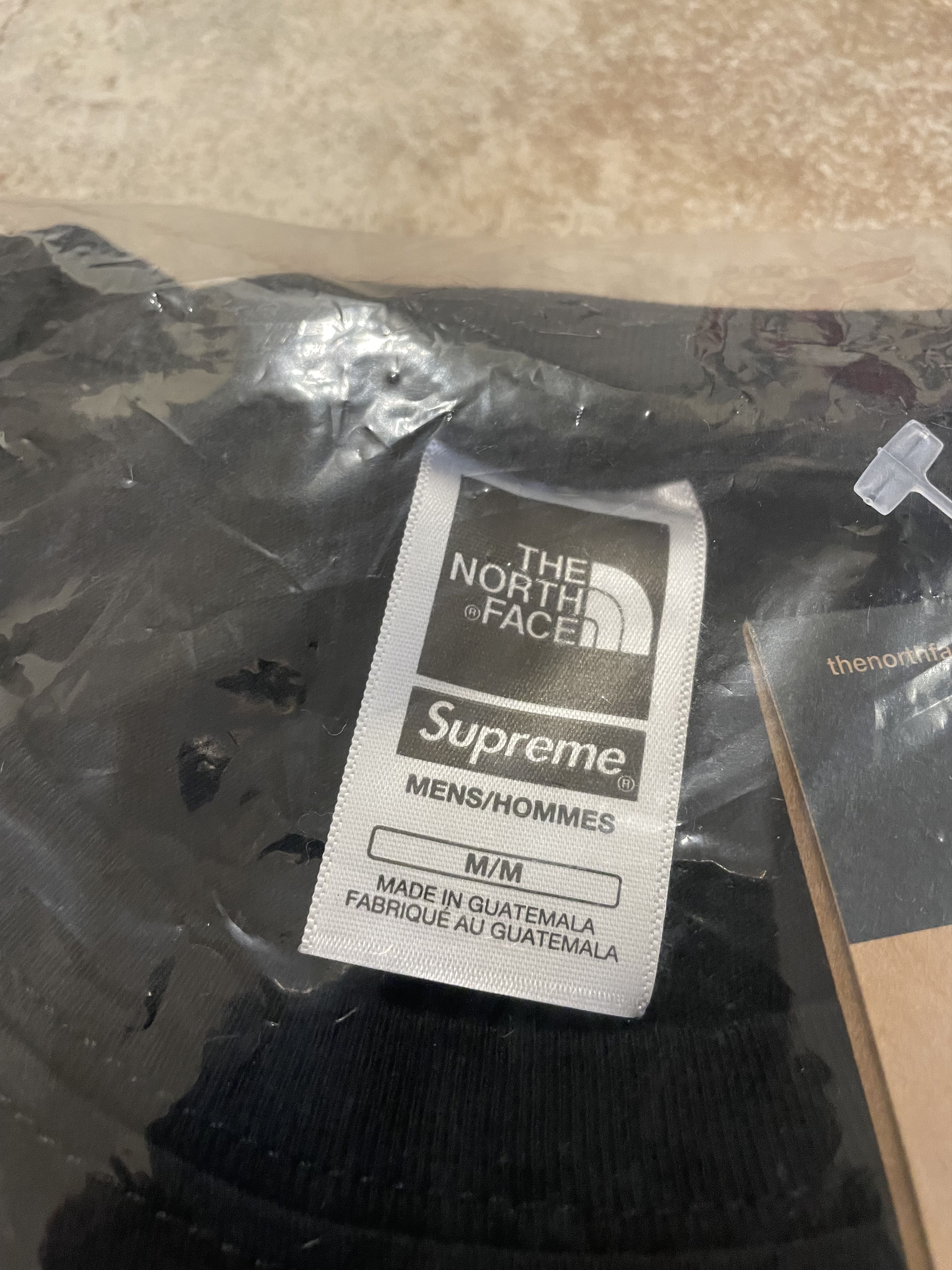 Supreme Supreme SS22 North Face Sketch S/S Tee Black Medium Size US M / EU 48-50 / 2 - 3 Thumbnail