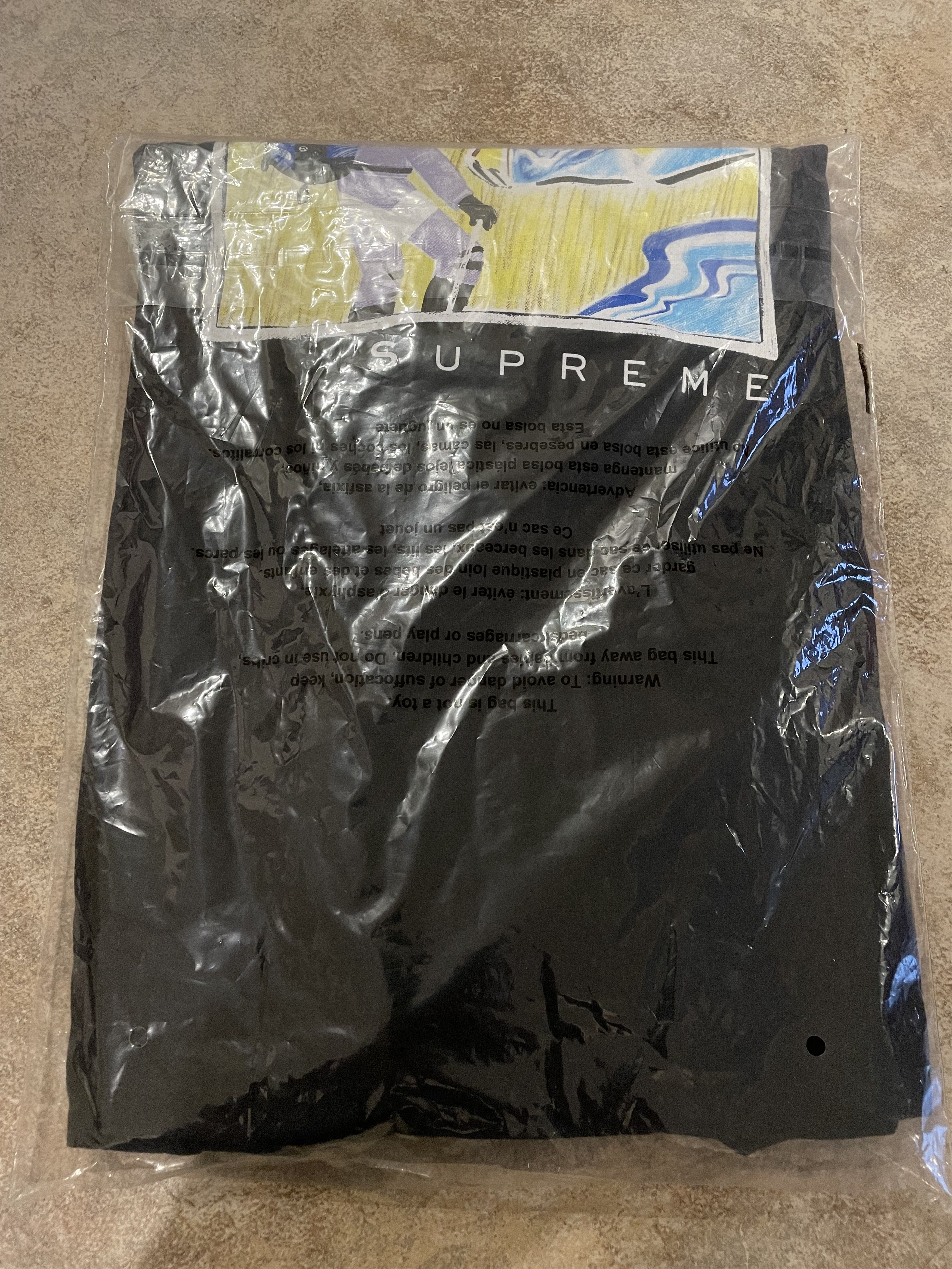 Supreme Supreme SS22 North Face Sketch S/S Tee Black Medium Size US M / EU 48-50 / 2 - 2 Thumbnail