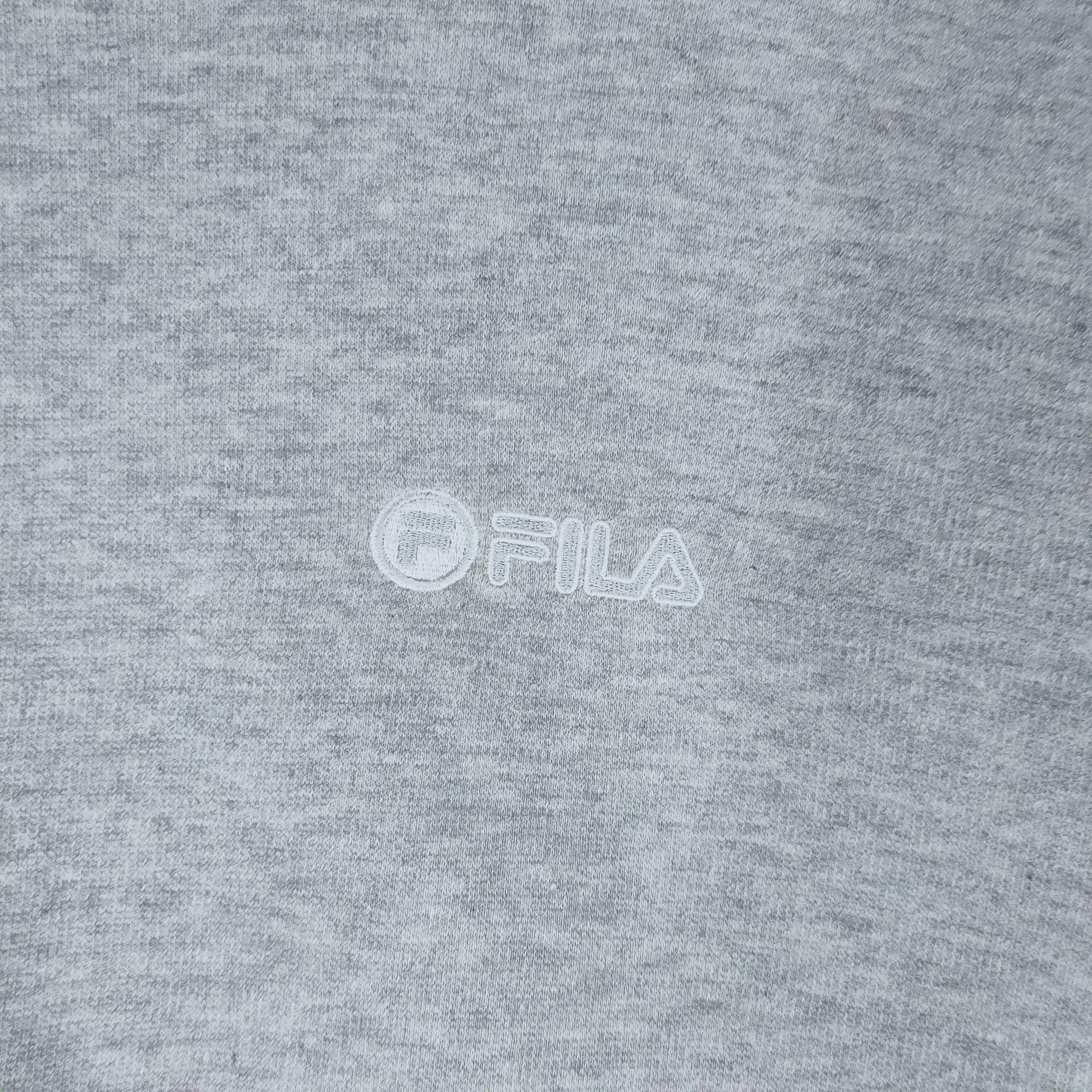 Fila Vintage FILA EMBROIDERY SPELLOUT Sweatshirt Baggy Msize Size US M / EU 48-50 / 2 - 2 Thumbnail