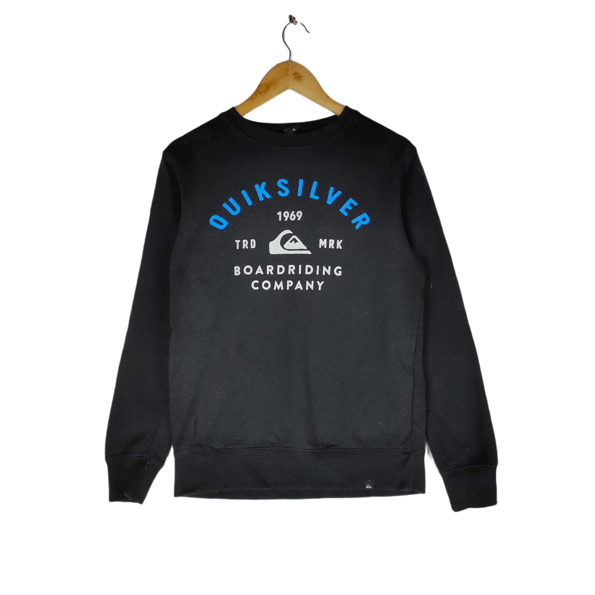 Quicksilver Nice♥️QUICKSILVER 1969 Big Logo Surfing Brand Sweatshirt Size US S / EU 44-46 / 1 - 1 Thumbnail
