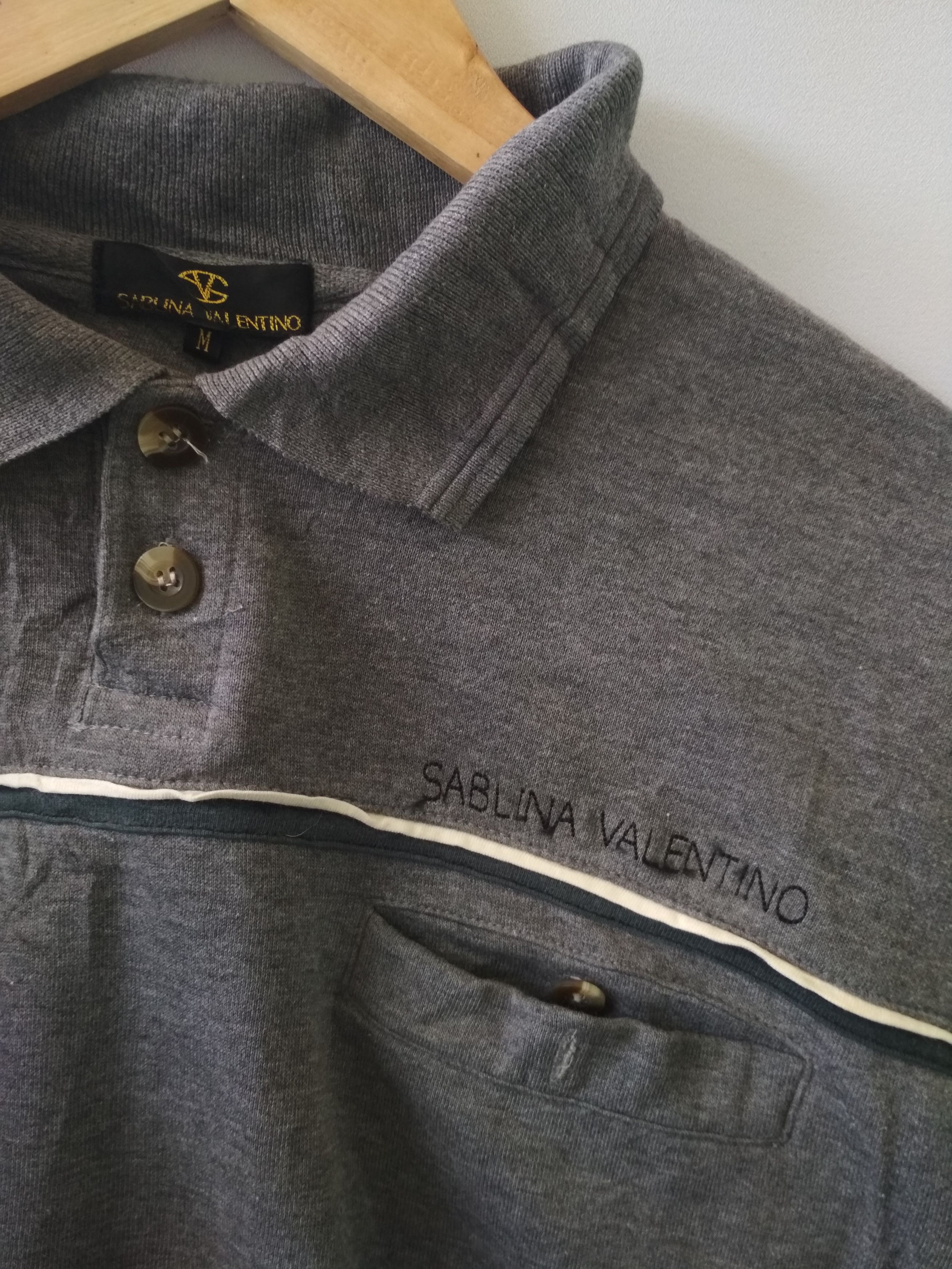 Other Vintage 90s Sablina Valentino Sweatshirt Size US M / EU 48-50 / 2 - 2 Thumbnail