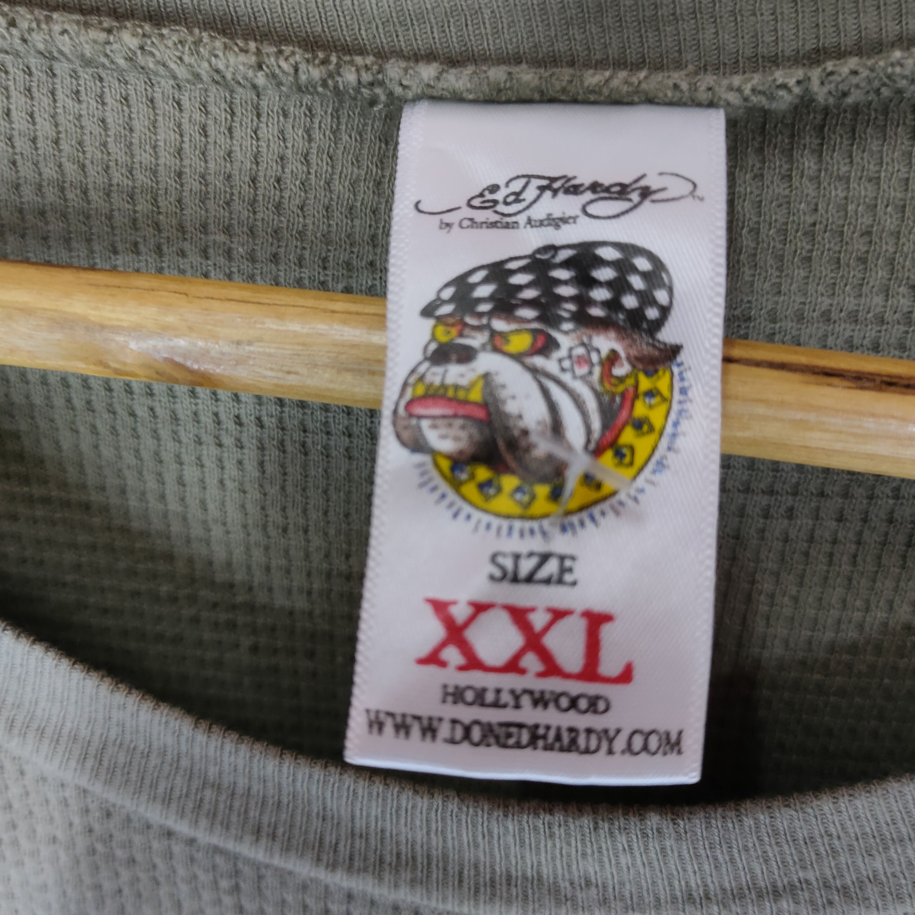 Christian Audigier Rare🔥 ED HARDY By Christian Audigier Big Printed Shirt Size US XL / EU 56 / 4 - 5 Thumbnail