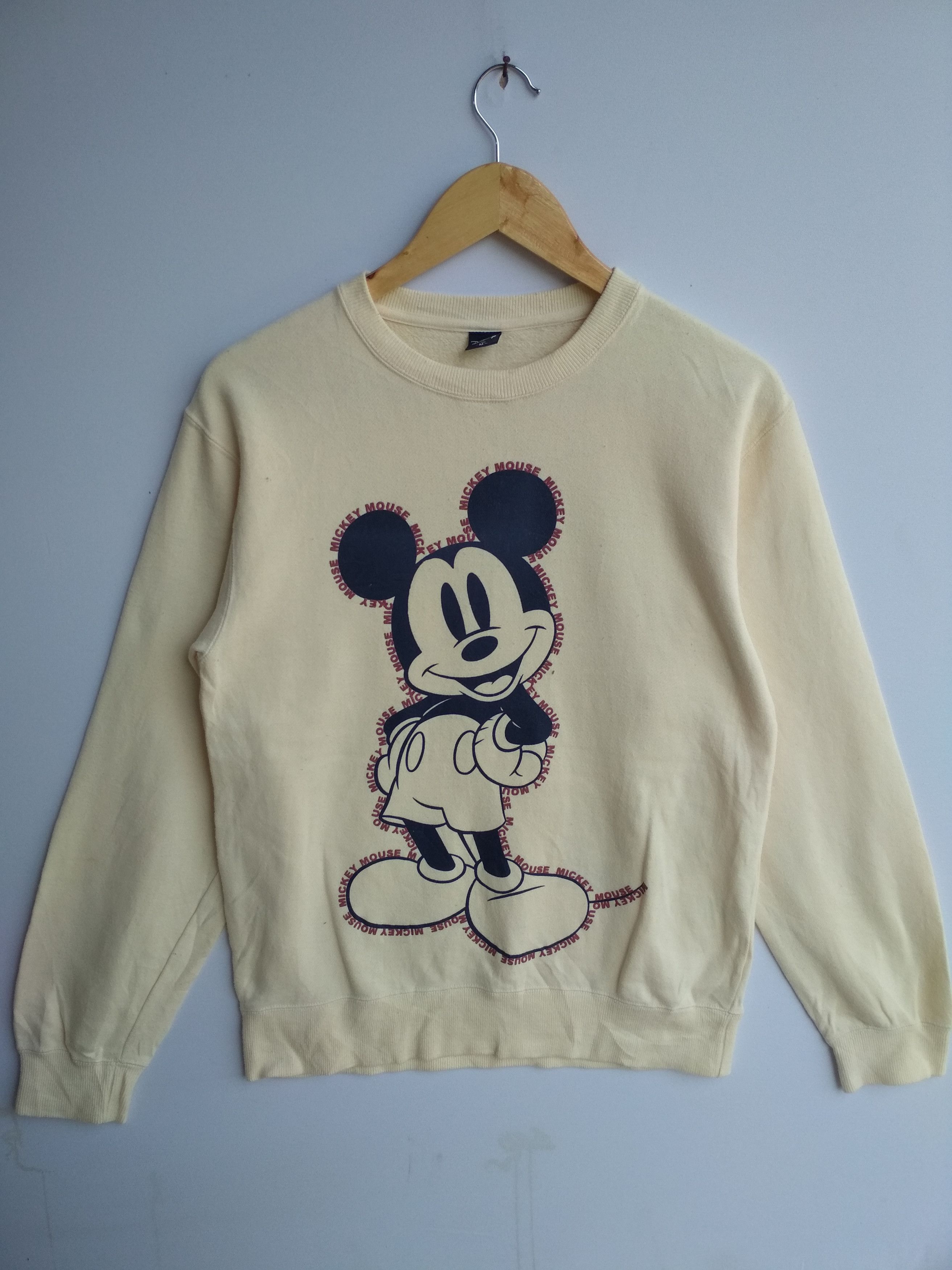 Disney RARE MICKEY MOUSE BY DISNEY BIG LOGO SWEATSHIRT Size US M / EU 48-50 / 2 - 1 Thumbnail