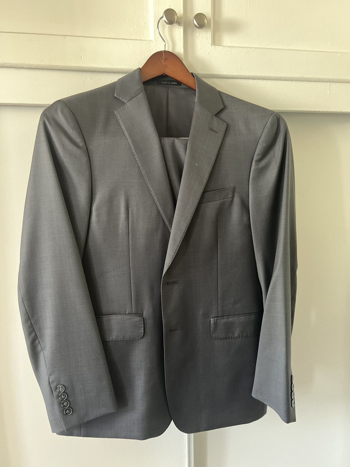 Calvin Klein Dark grey Calvin kleins Mens suit | Grailed