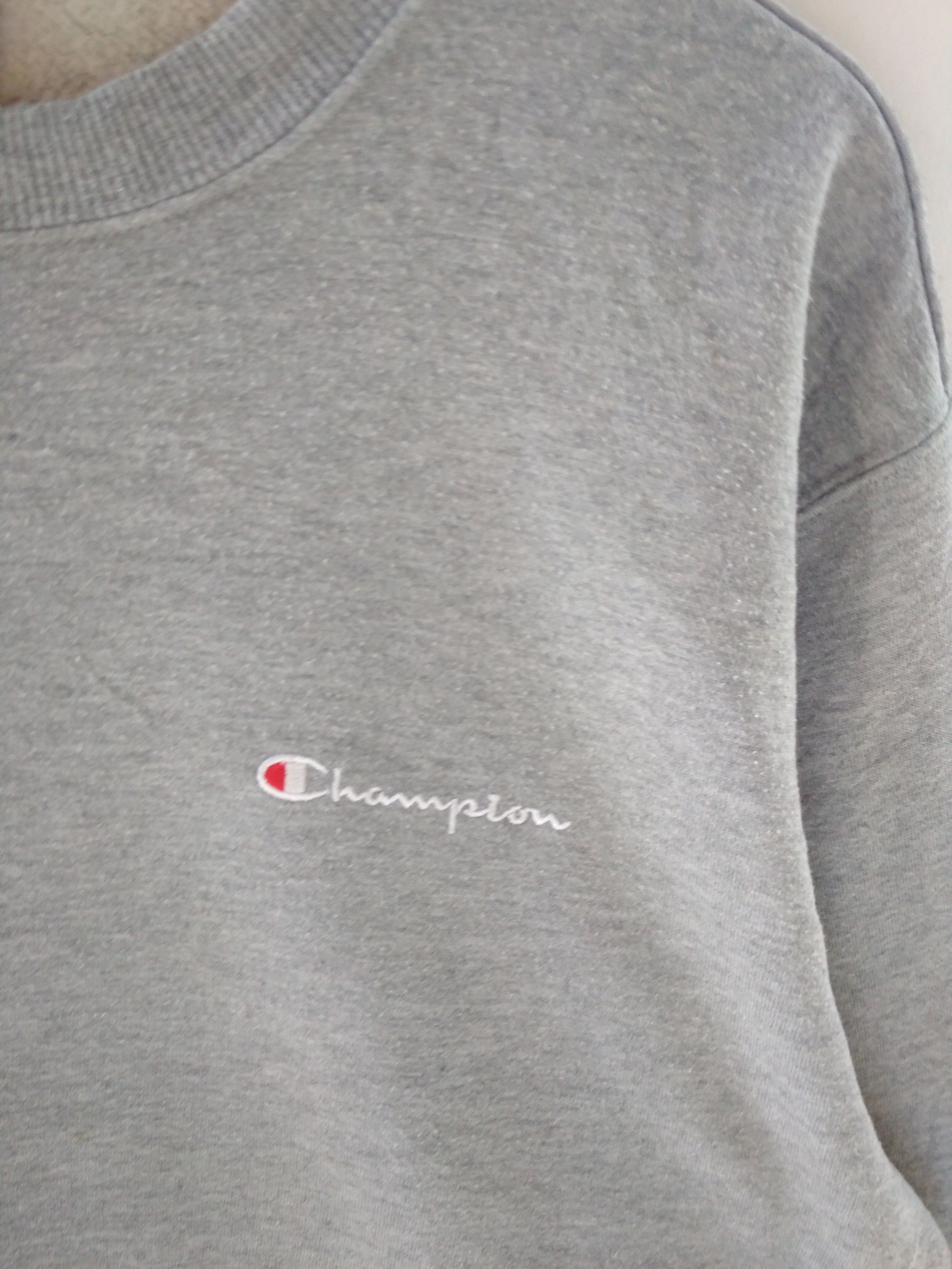 Champion CHAMPION Embroidery Logo Spellout Big Back Logo Sweatshirt Size US L / EU 52-54 / 3 - 4 Thumbnail