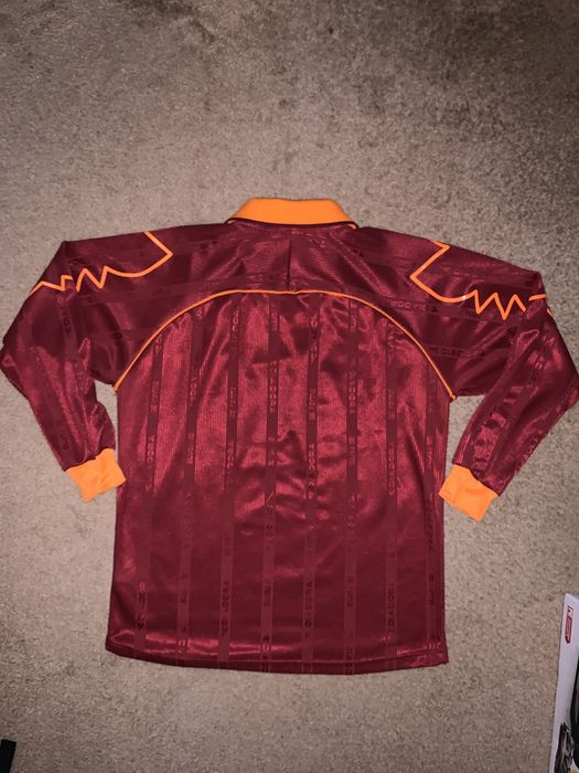 Maillot Vintage AS Roma Diadora 1999-2000 Totti - Neuf Avec étiquettes, Domicile