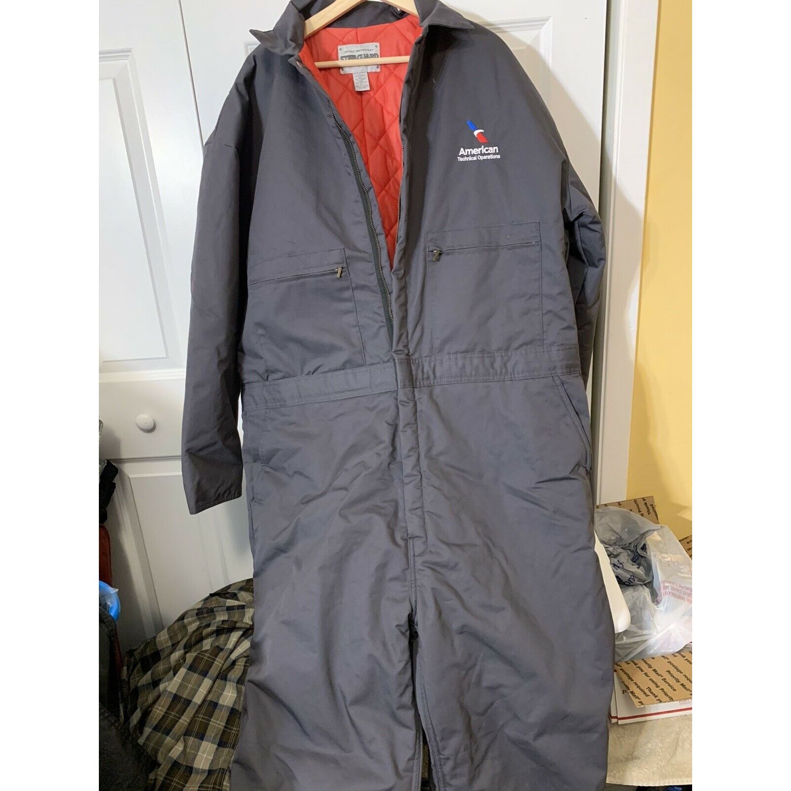 Other Steelguard American Airlines Work XL Coveralls Mechanic Size US 44 / EU 60 - 3 Thumbnail