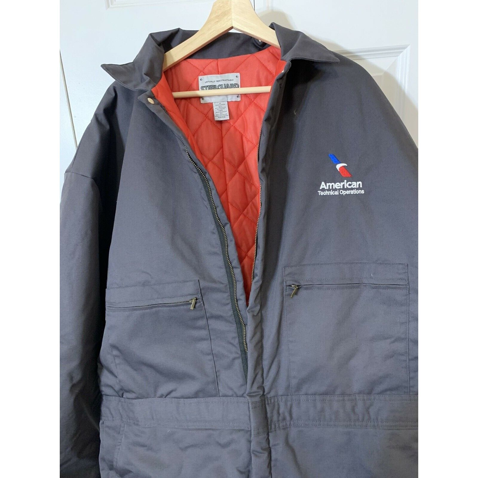 Other Steelguard American Airlines Work XL Coveralls Mechanic Size US 44 / EU 60 - 1 Thumbnail