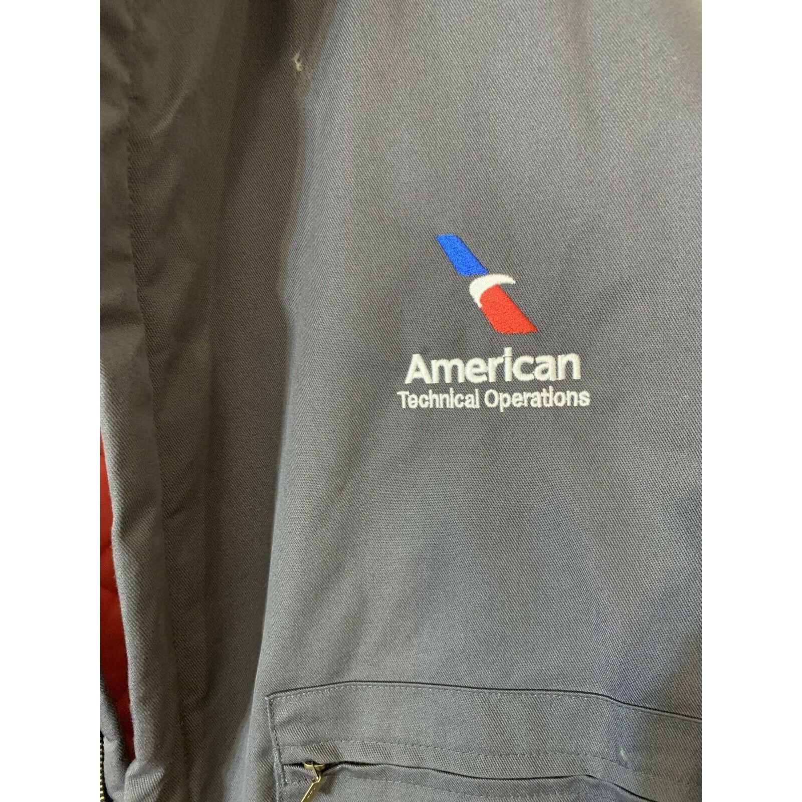 Other Steelguard American Airlines Work XL Coveralls Mechanic Size US 44 / EU 60 - 4 Thumbnail