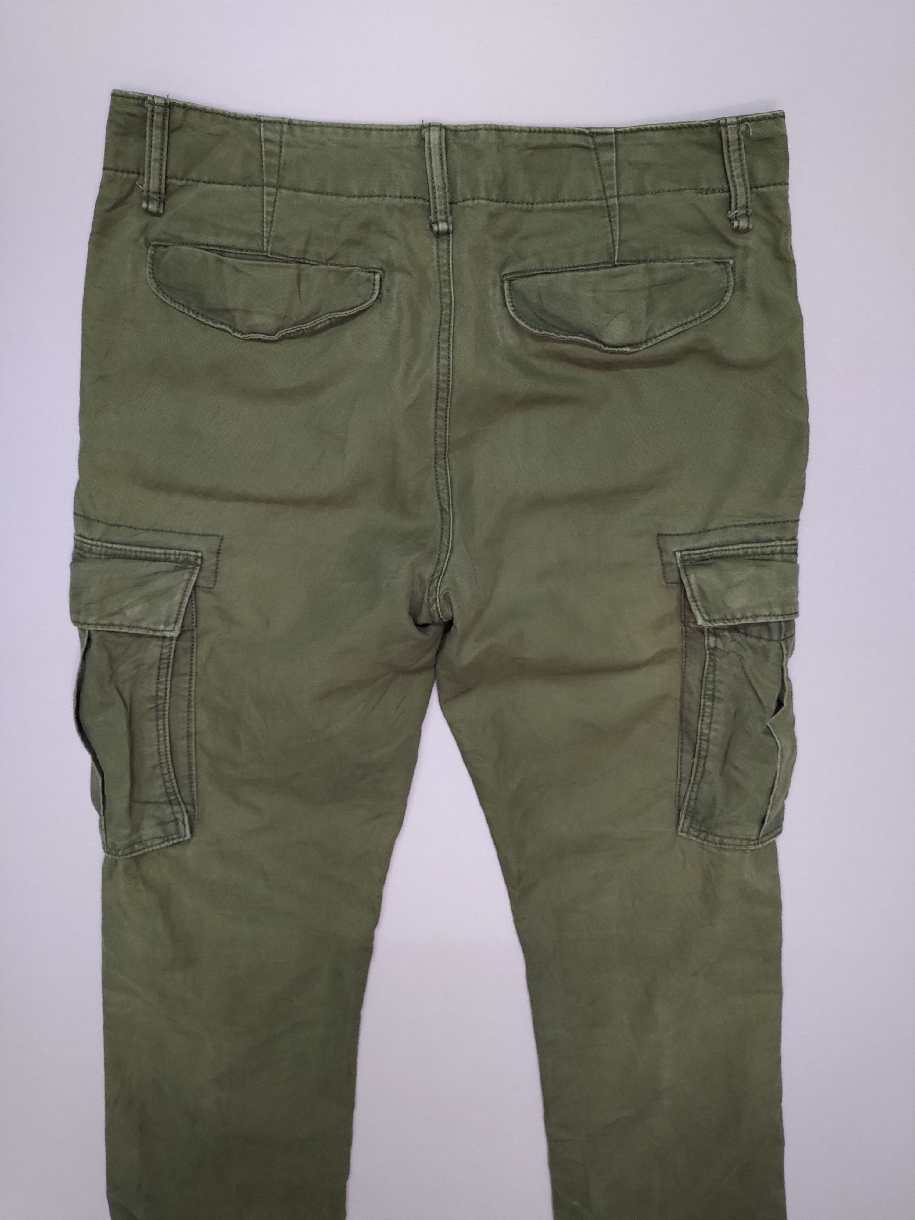 Japanese Brand × Old Navy Vintage Old Navy Cargo Workers Tactical Cargopants Trousers Size US 32 / EU 48 - 7 Thumbnail