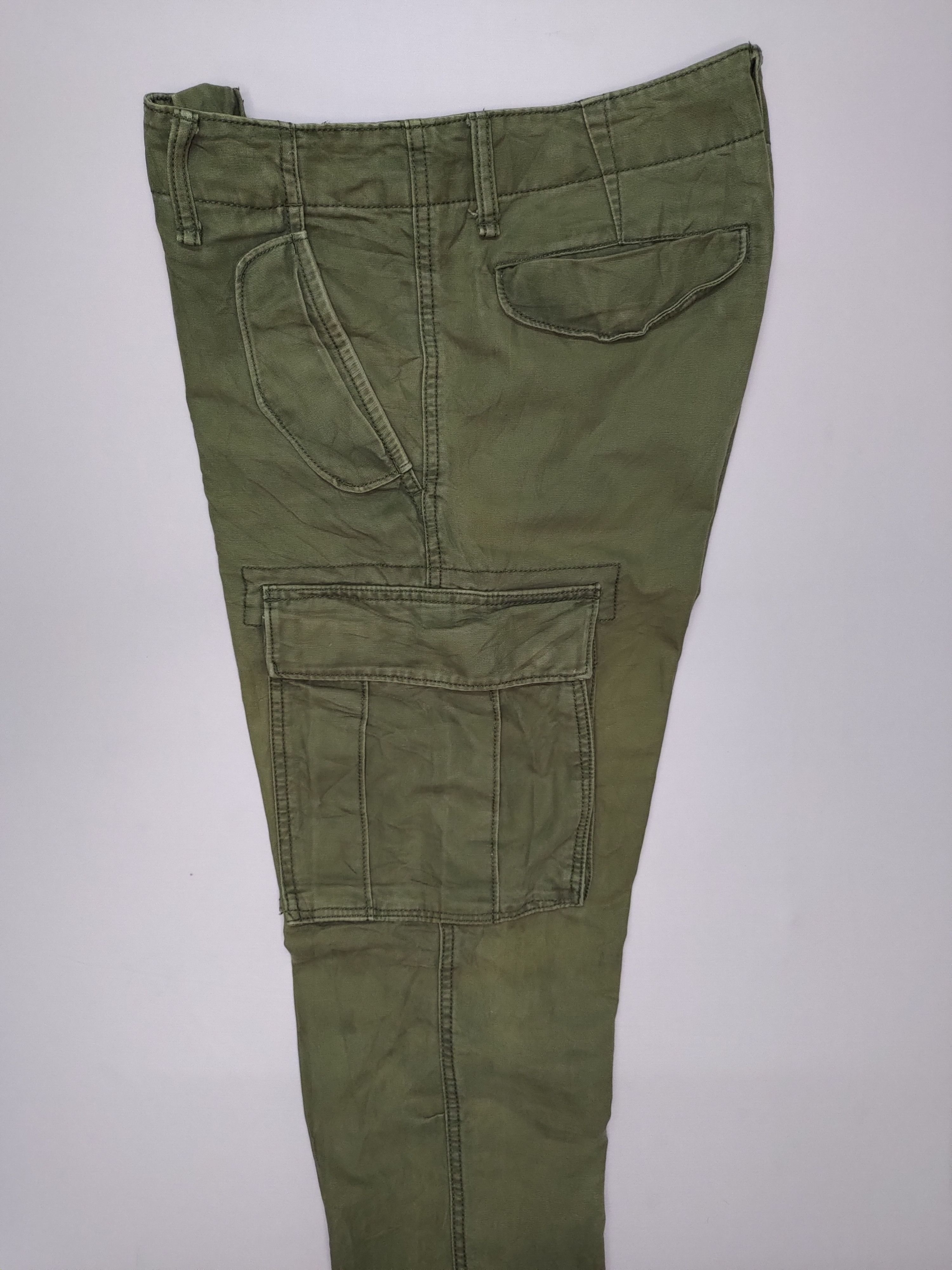 Japanese Brand × Old Navy Vintage Old Navy Cargo Workers Tactical Cargopants Trousers Size US 32 / EU 48 - 10 Thumbnail