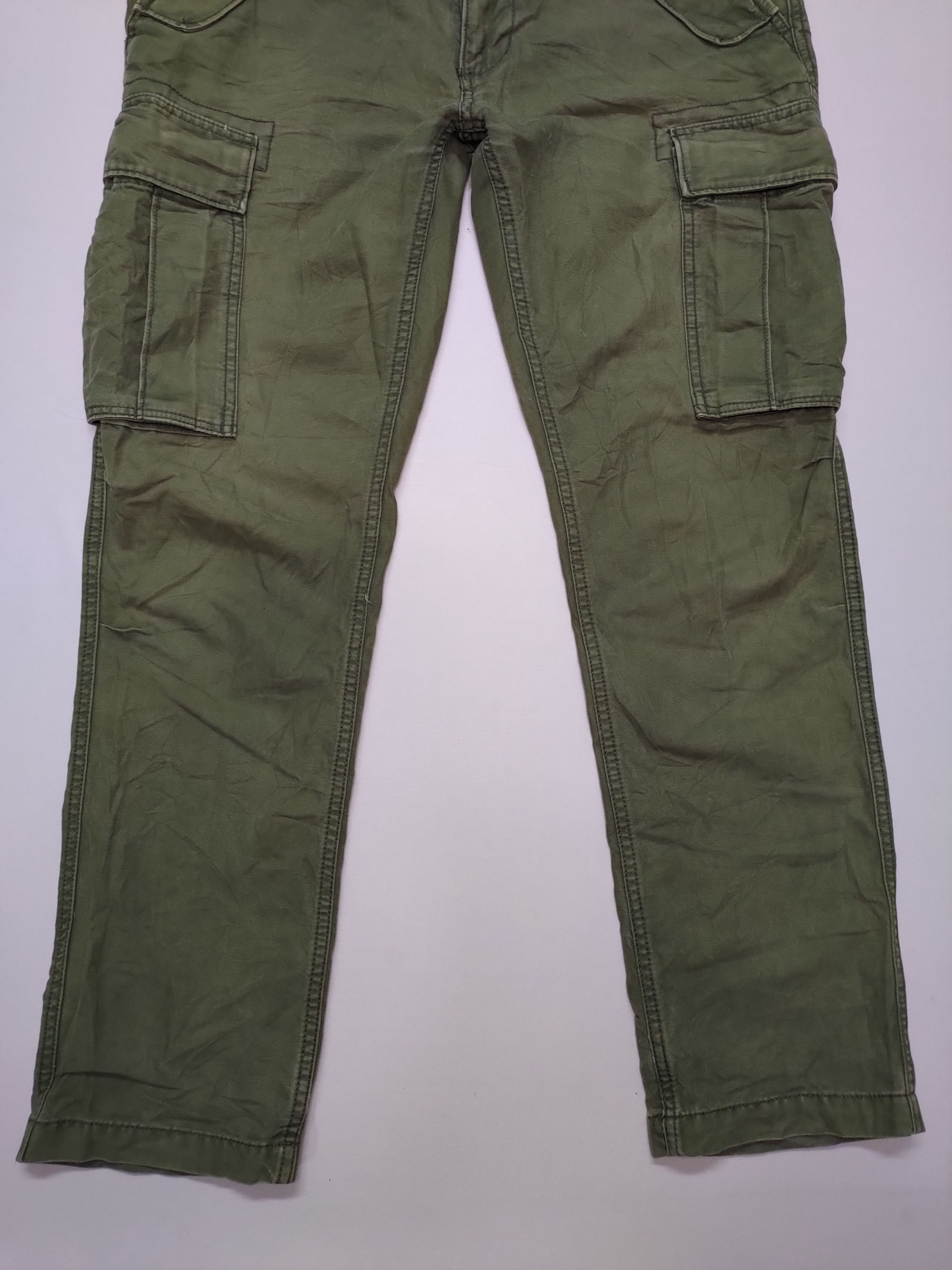Japanese Brand × Old Navy Vintage Old Navy Cargo Workers Tactical Cargopants Trousers Size US 32 / EU 48 - 12 Thumbnail