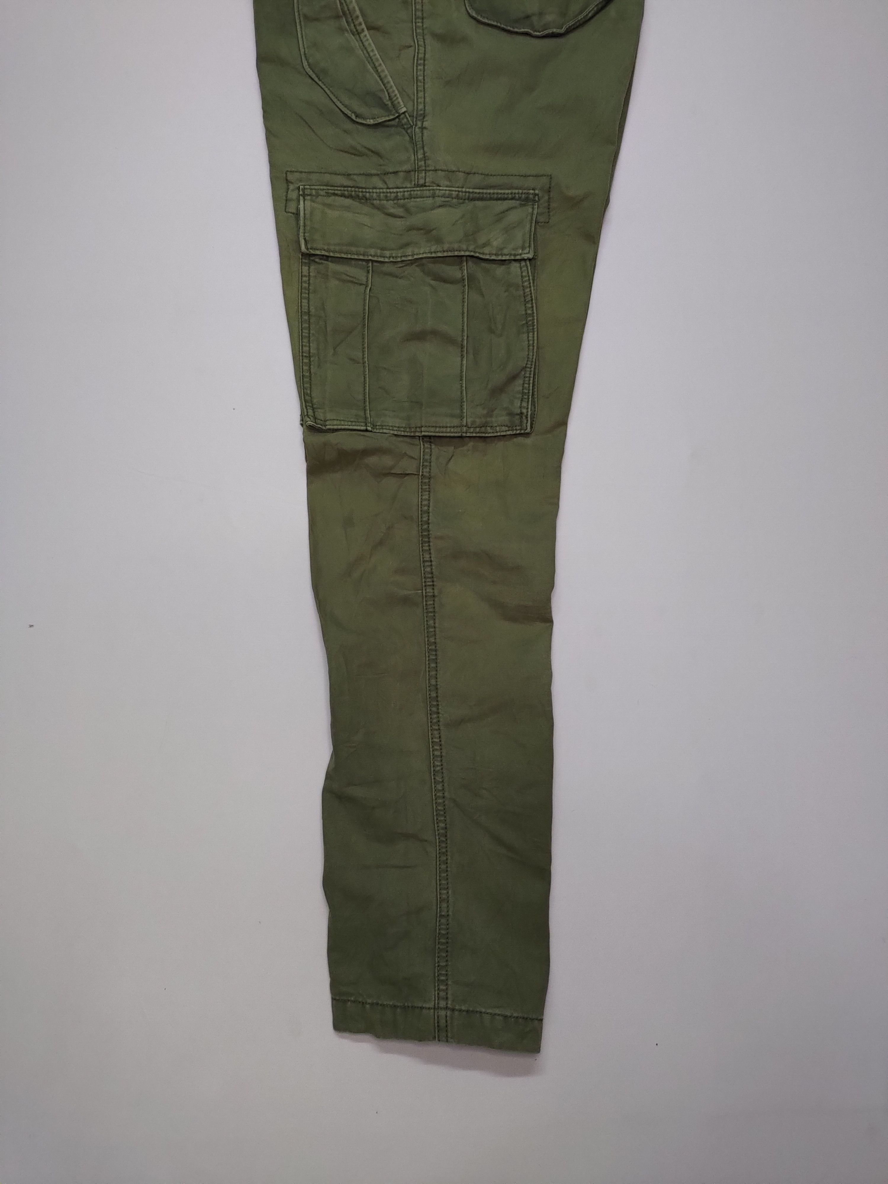 Japanese Brand × Old Navy Vintage Old Navy Cargo Workers Tactical Cargopants Trousers Size US 32 / EU 48 - 9 Thumbnail