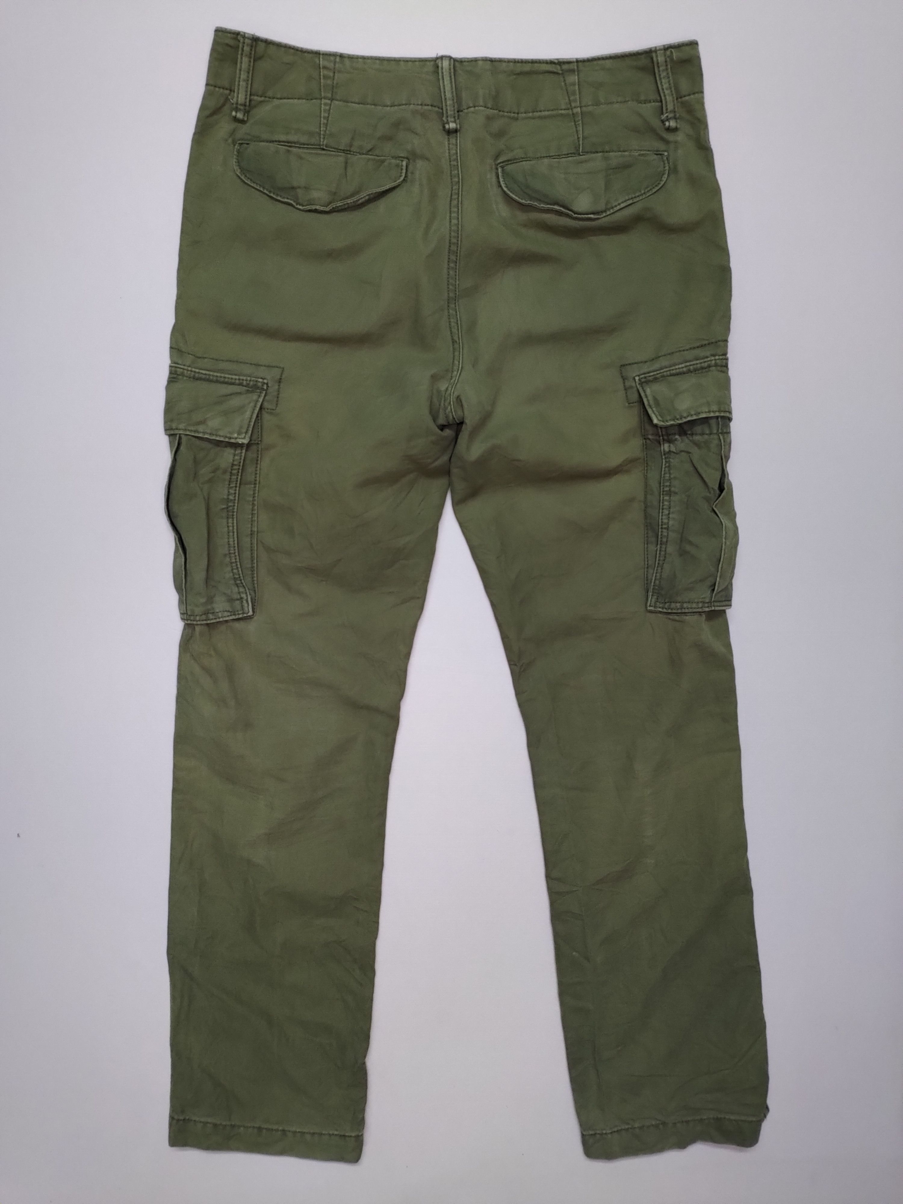 Japanese Brand × Old Navy Vintage Old Navy Cargo Workers Tactical Cargopants Trousers Size US 32 / EU 48 - 8 Thumbnail