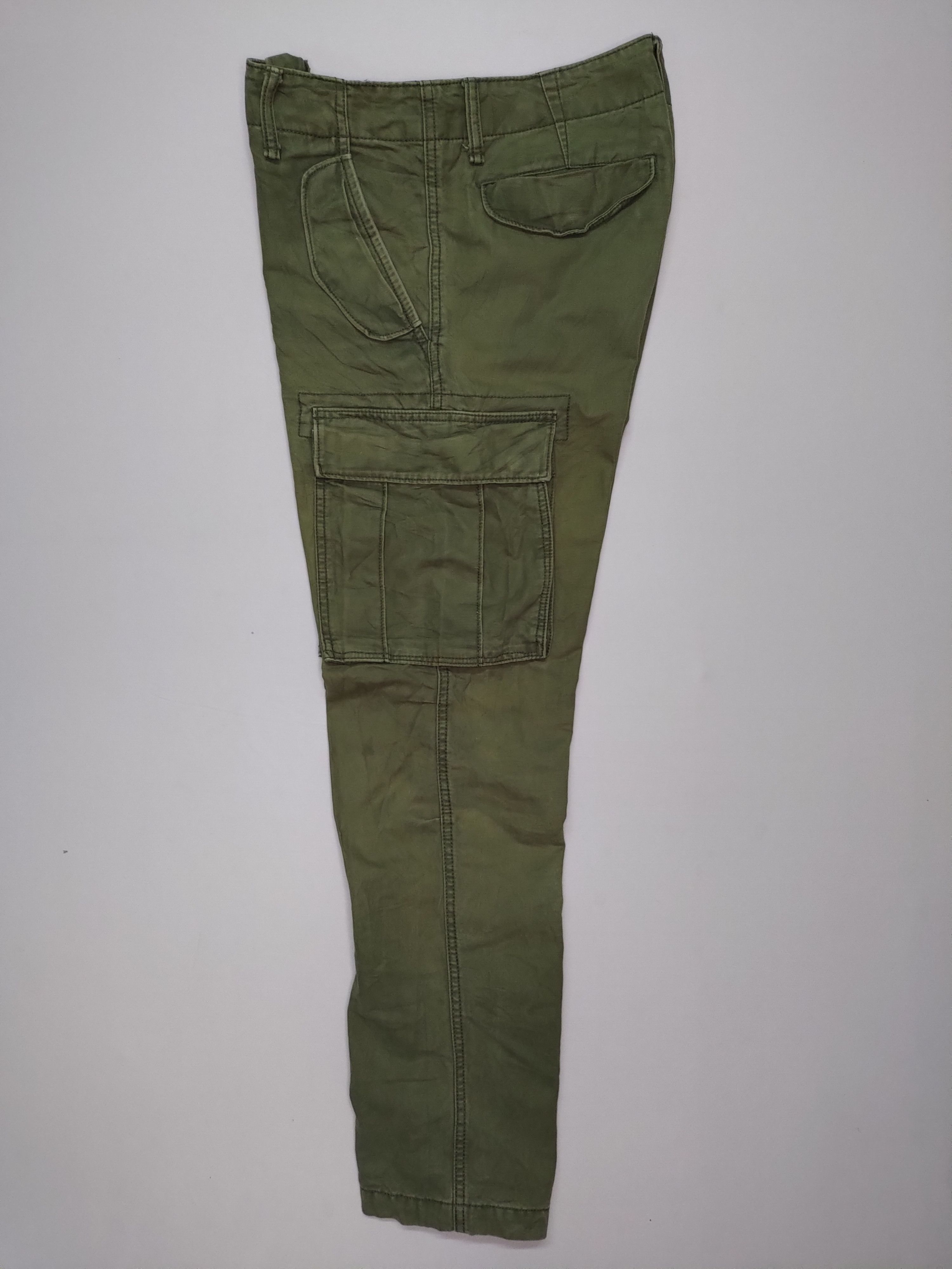 Japanese Brand × Old Navy Vintage Old Navy Cargo Workers Tactical Cargopants Trousers Size US 32 / EU 48 - 11 Thumbnail
