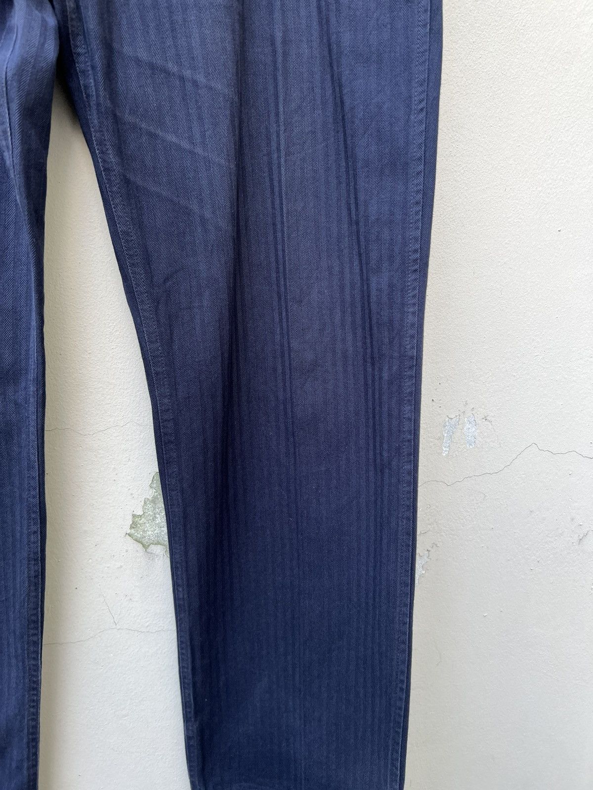 Yarmo Vintage Yarmo England Hbt Striped Royal Navy Pant Size US 32 / EU 48 - 10 Thumbnail