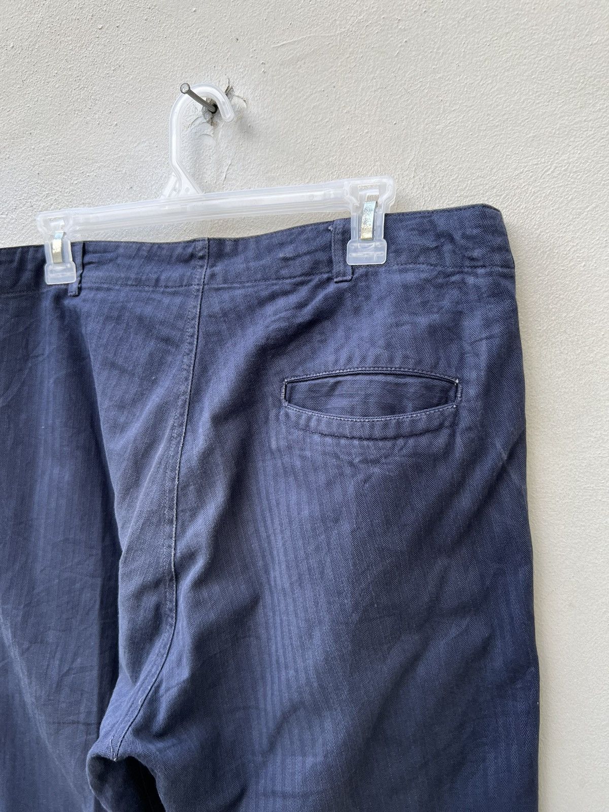 Yarmo Vintage Yarmo England Hbt Striped Royal Navy Pant Size US 32 / EU 48 - 15 Thumbnail
