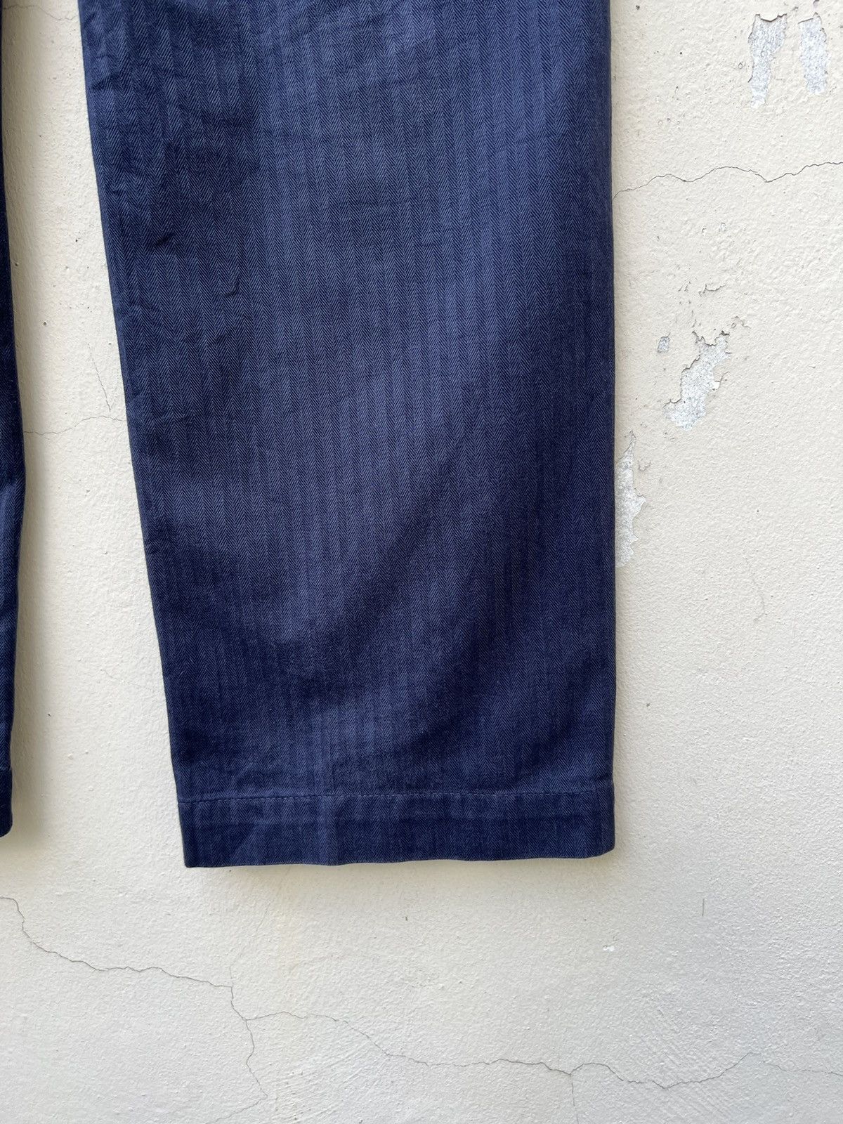 Yarmo Vintage Yarmo England Hbt Striped Royal Navy Pant Size US 32 / EU 48 - 17 Thumbnail