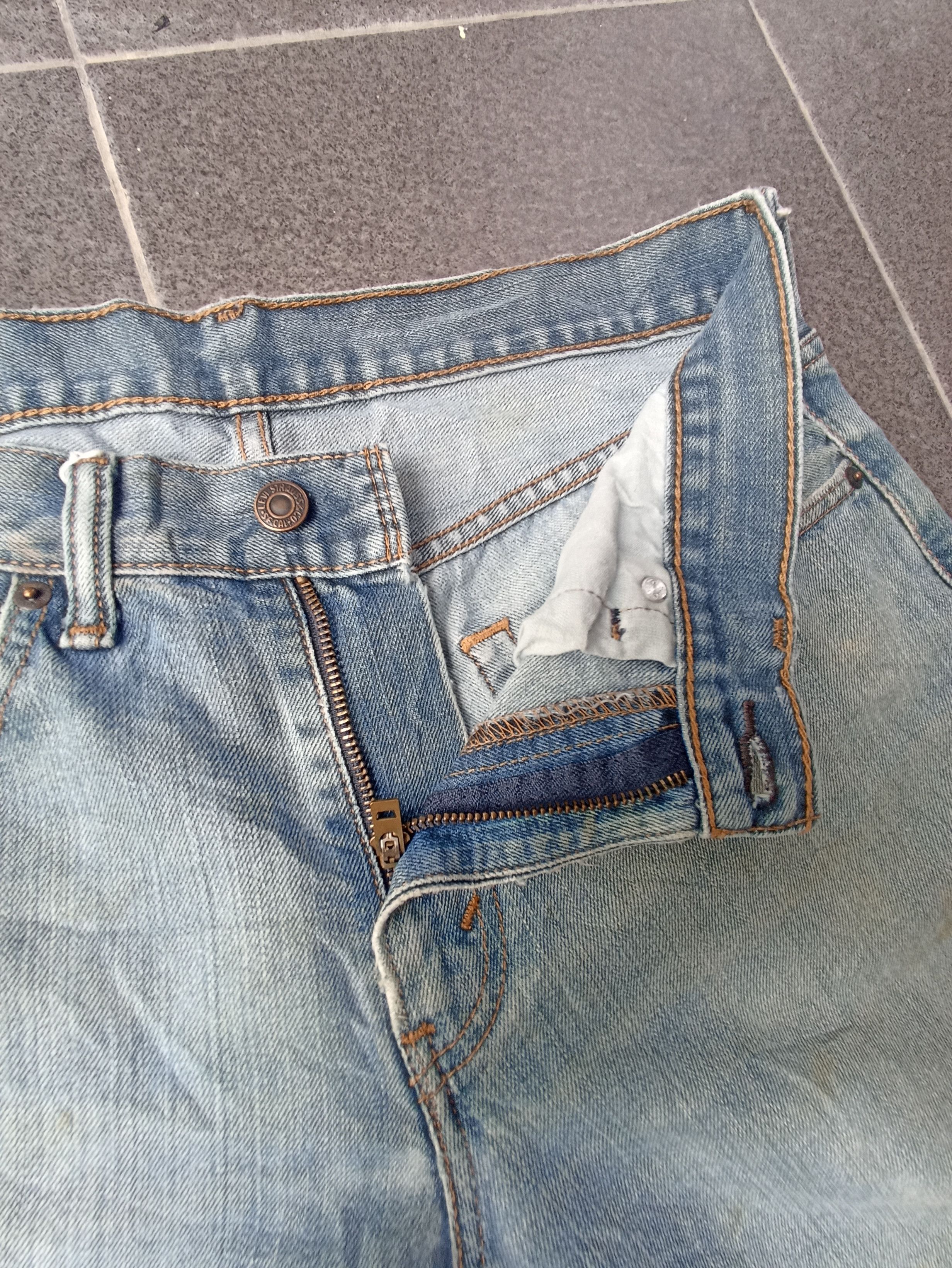 Jean × Levi's × Vintage Vintage Levis 559 Blue Wash Jeans - J195 Size US 33 - 3 Thumbnail