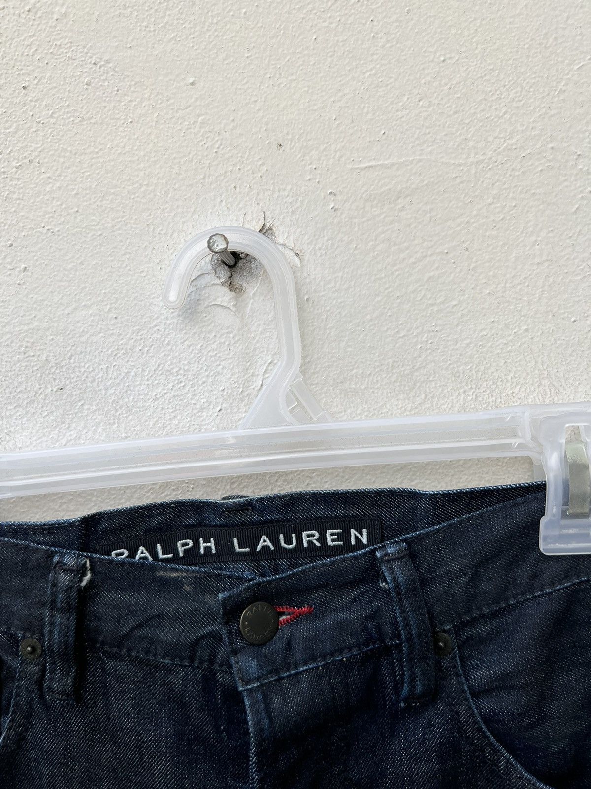 Ralph Lauren Black Label Ralph Lauren Black Label Waxed Denim Slim Jeans Size US 29 - 5 Thumbnail